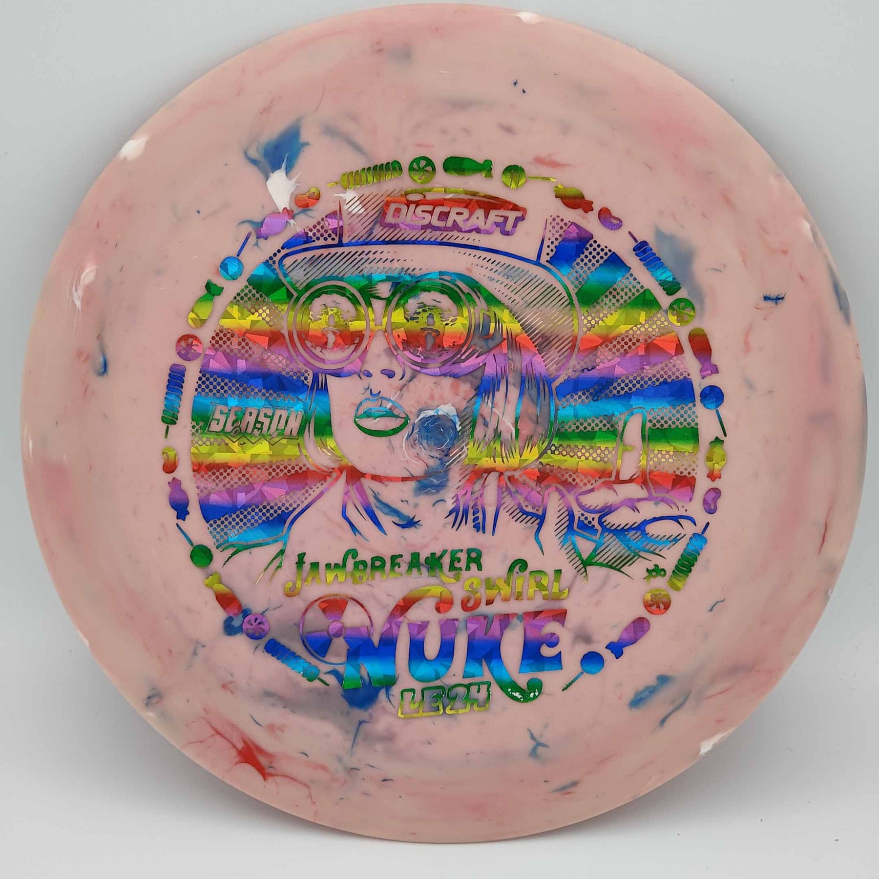 Discraft Nuke - Jawbreaker Swirl Ledgestone 2024 170-174g