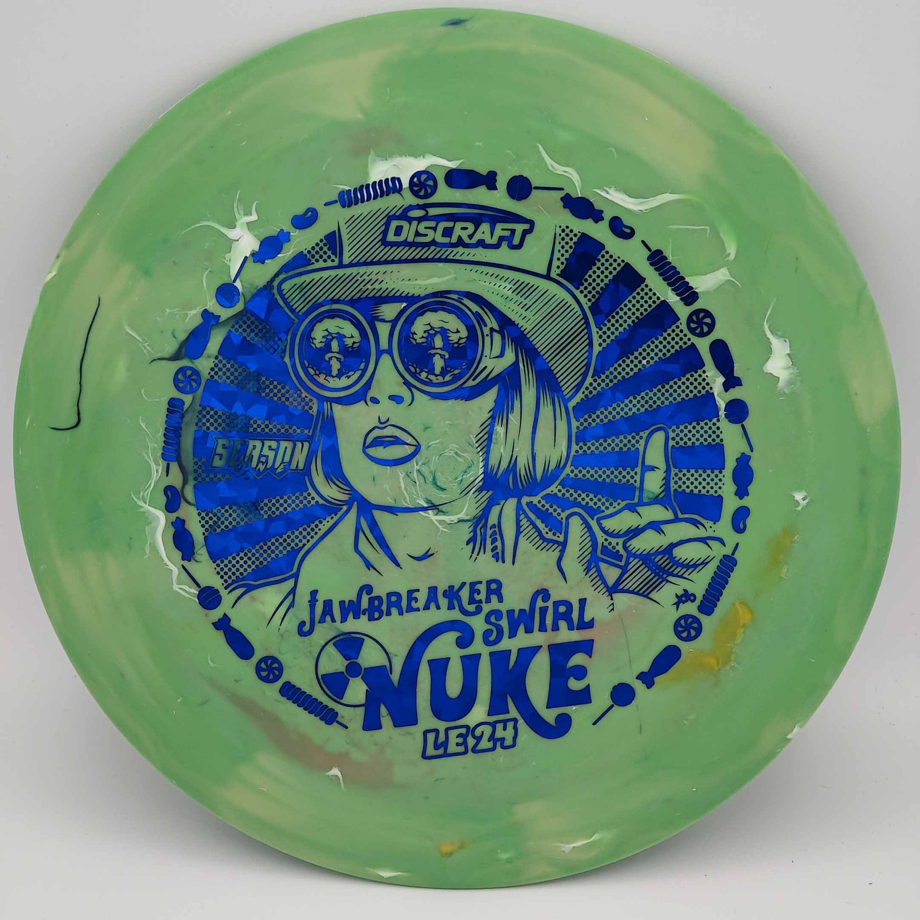 Discraft Nuke - Jawbreaker Swirl Ledgestone 2024 170-174g
