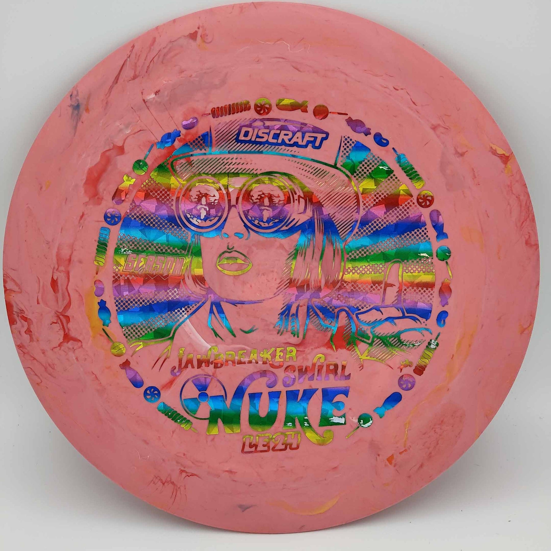 Discraft Nuke - Jawbreaker Swirl Ledgestone 2024 170-174g