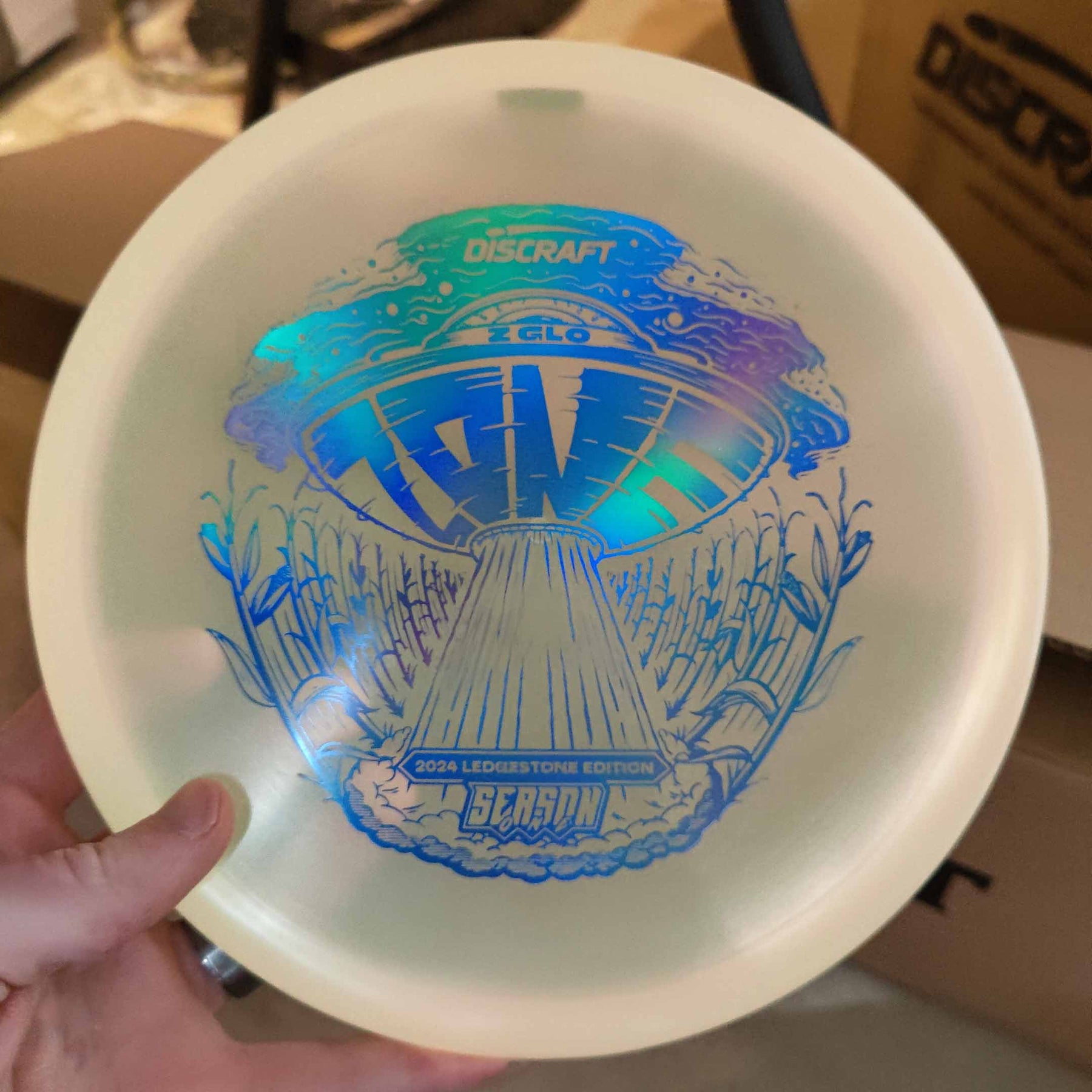Discraft Zone - Z Glo Ledgestone 2024 170-174g