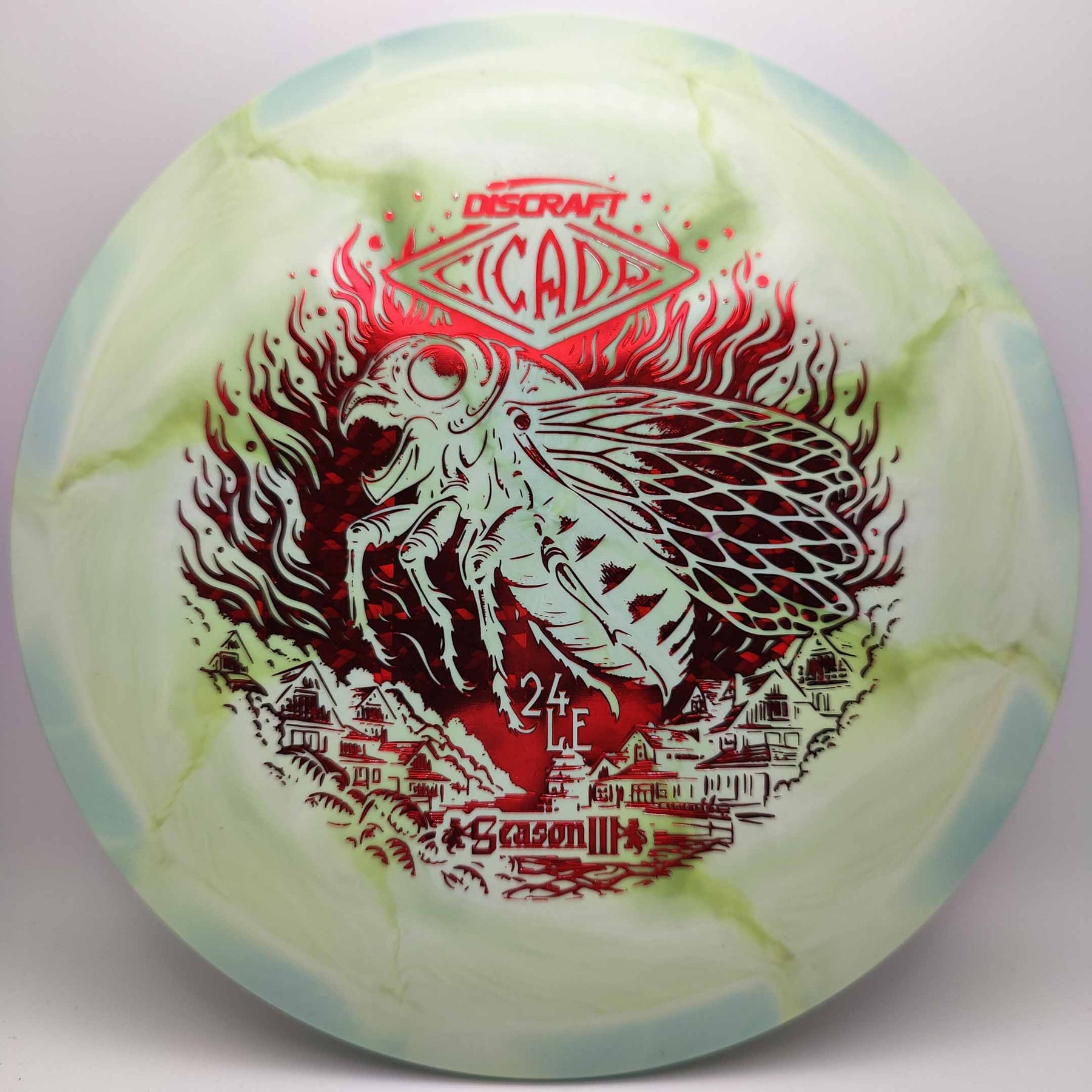 Discraft Cicada - ESP Swirl Ledgestone 2024 Season 3