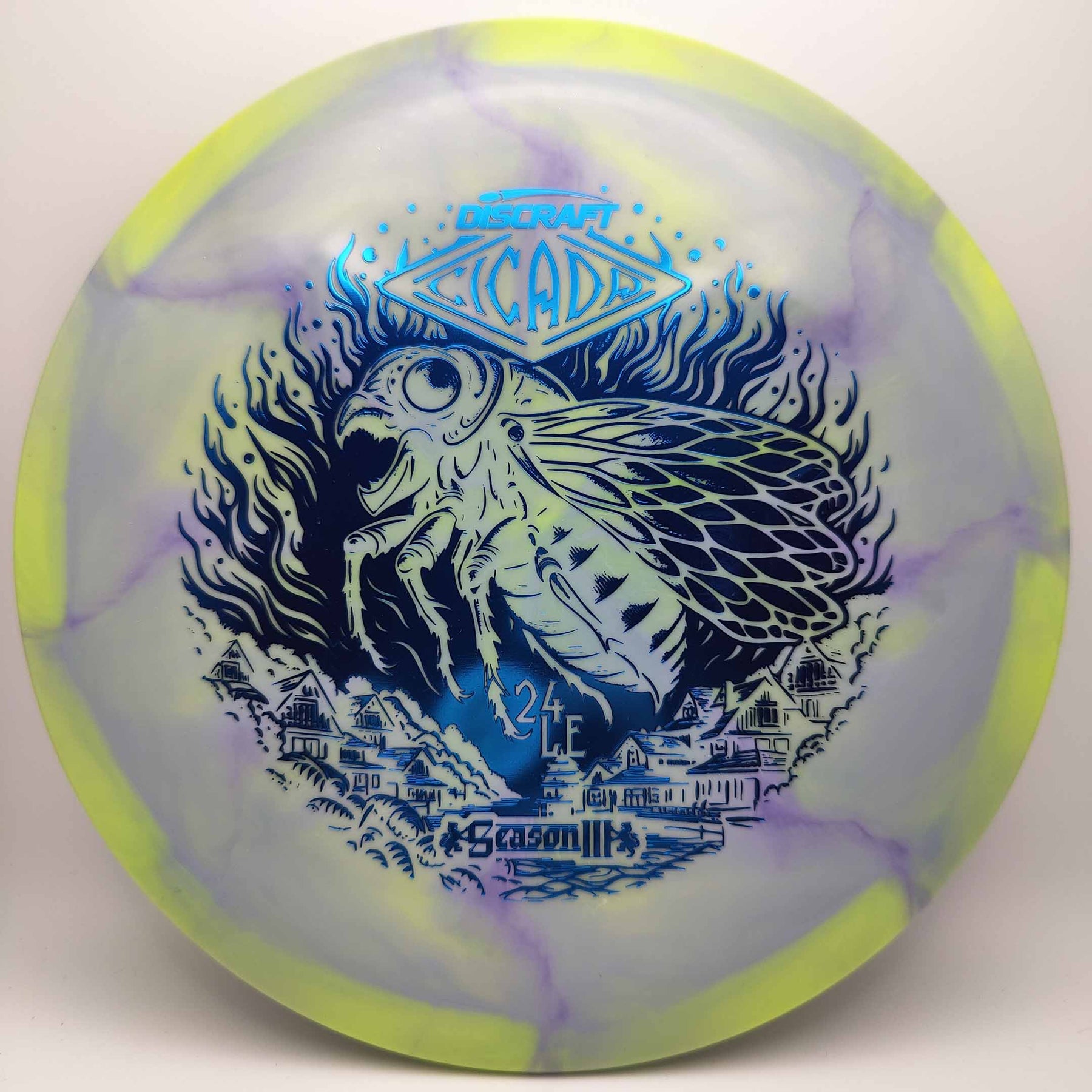 Discraft Cicada - ESP Swirl Ledgestone 2024 Season 3