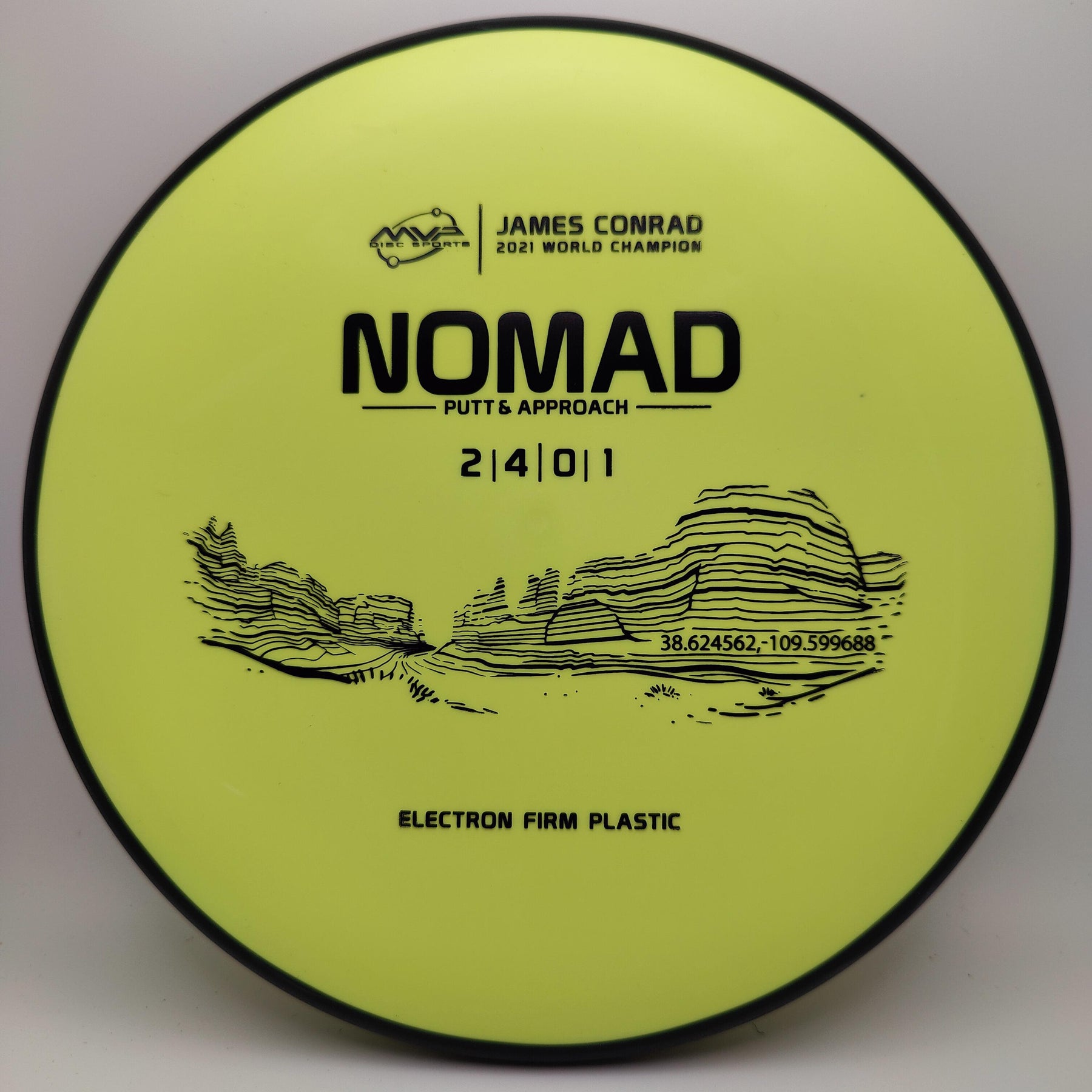 MVP Nomad - Electron Firm- James Conrad 2021 World Champion (170-175g)