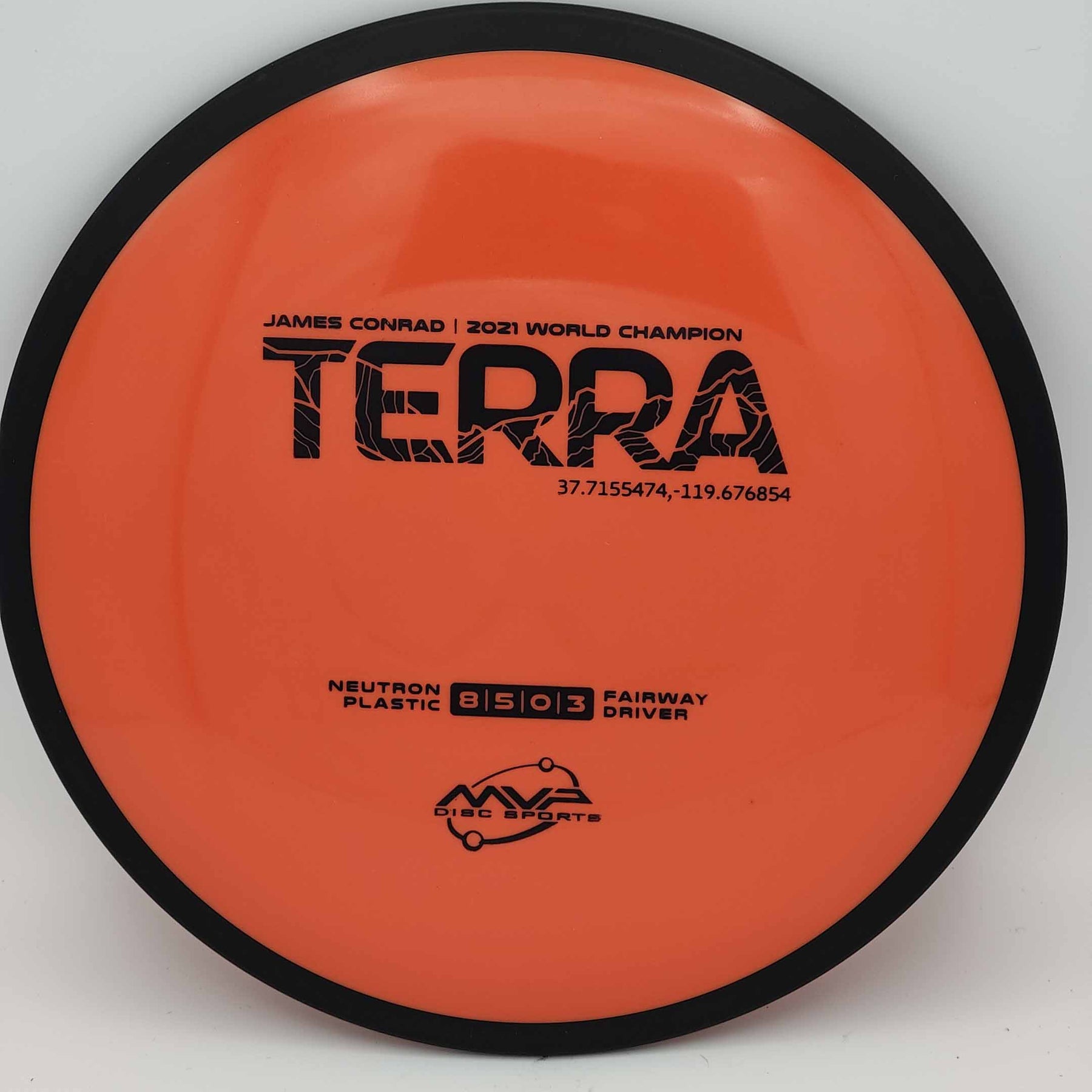 MVP Neutron Terra - James Conrad 2021 World Champion 170-175g