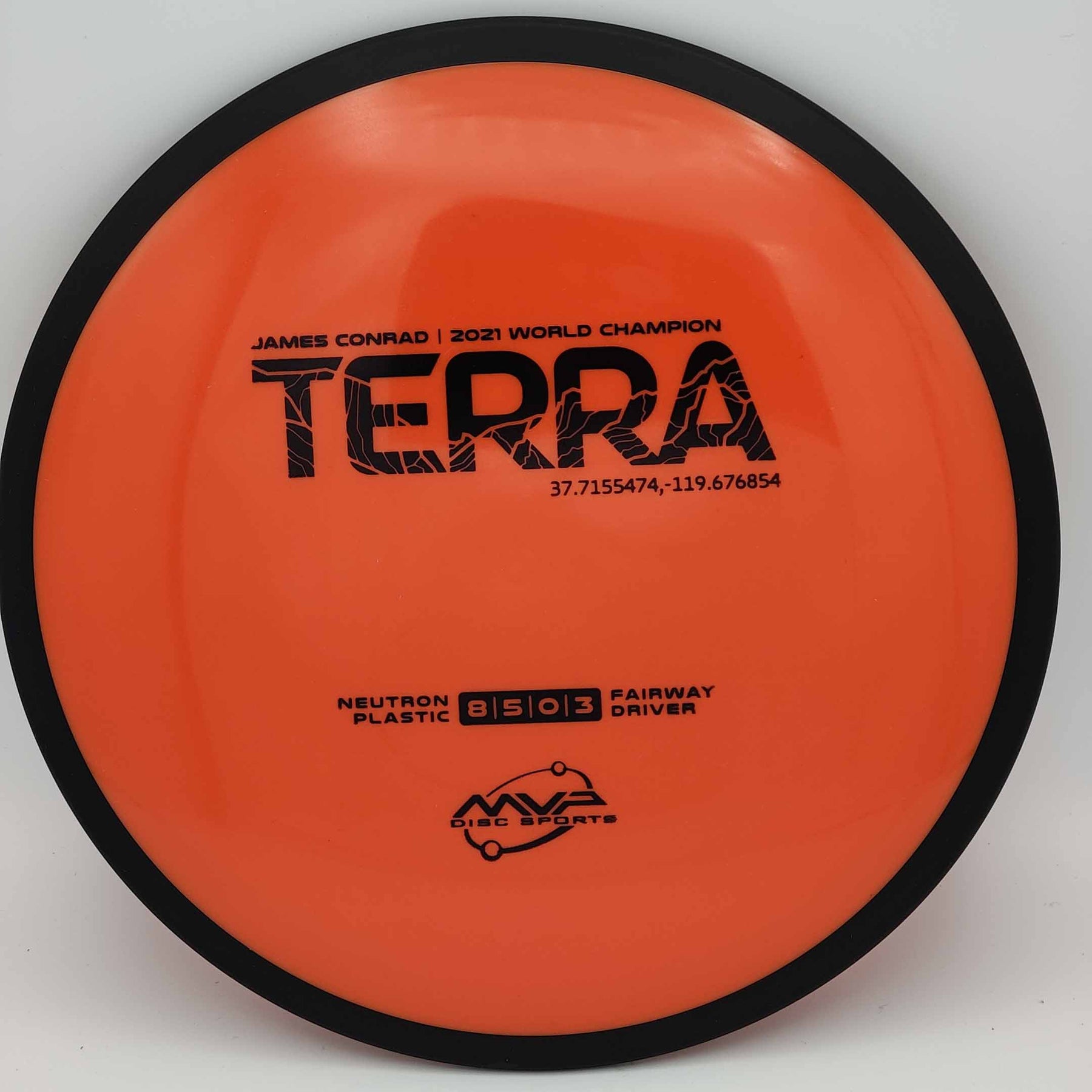 MVP Neutron Terra - James Conrad 2021 World Champion 170-175g