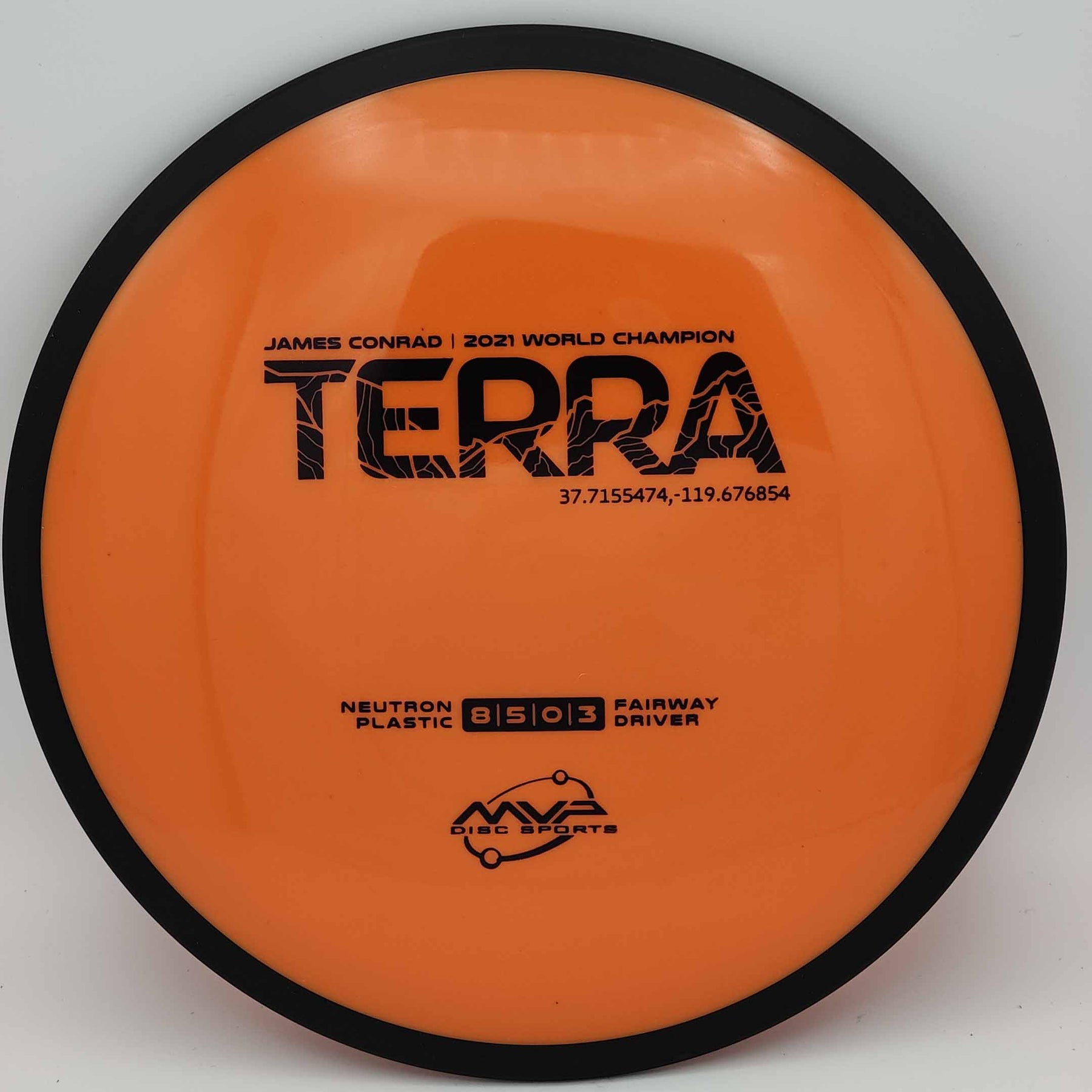 MVP Neutron Terra - James Conrad 2021 World Champion 170-175g