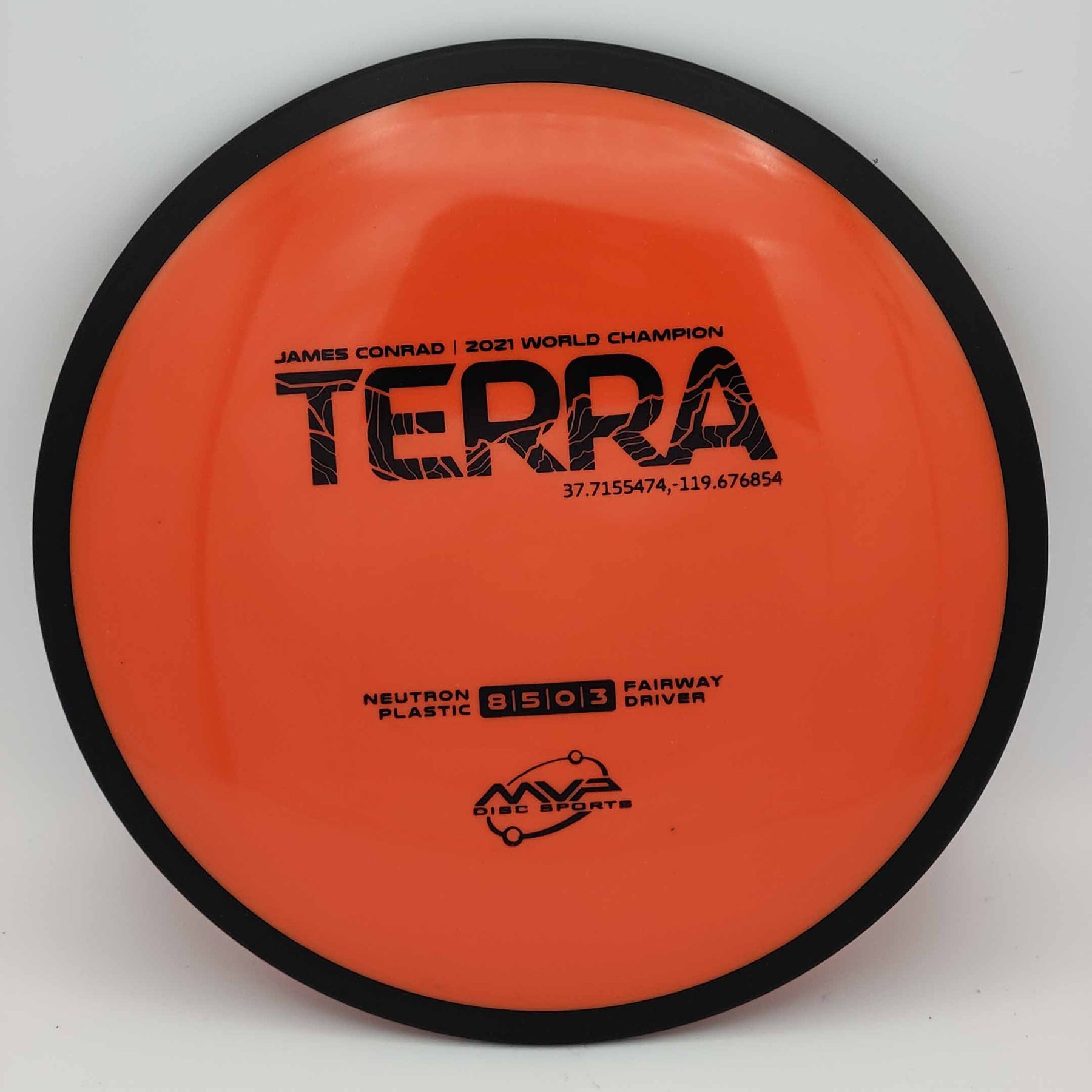 MVP Neutron Terra - James Conrad 2021 World Champion 170-175g