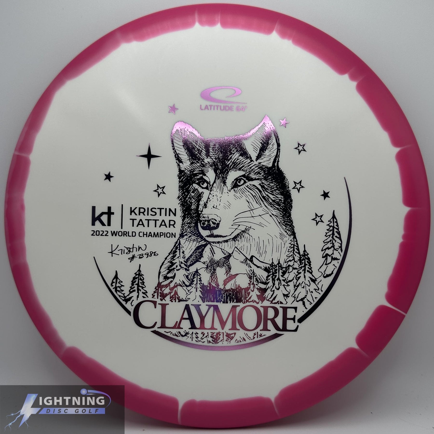 Latitude 64 Claymore - Gold Orbit Kristin Tattar World Champion