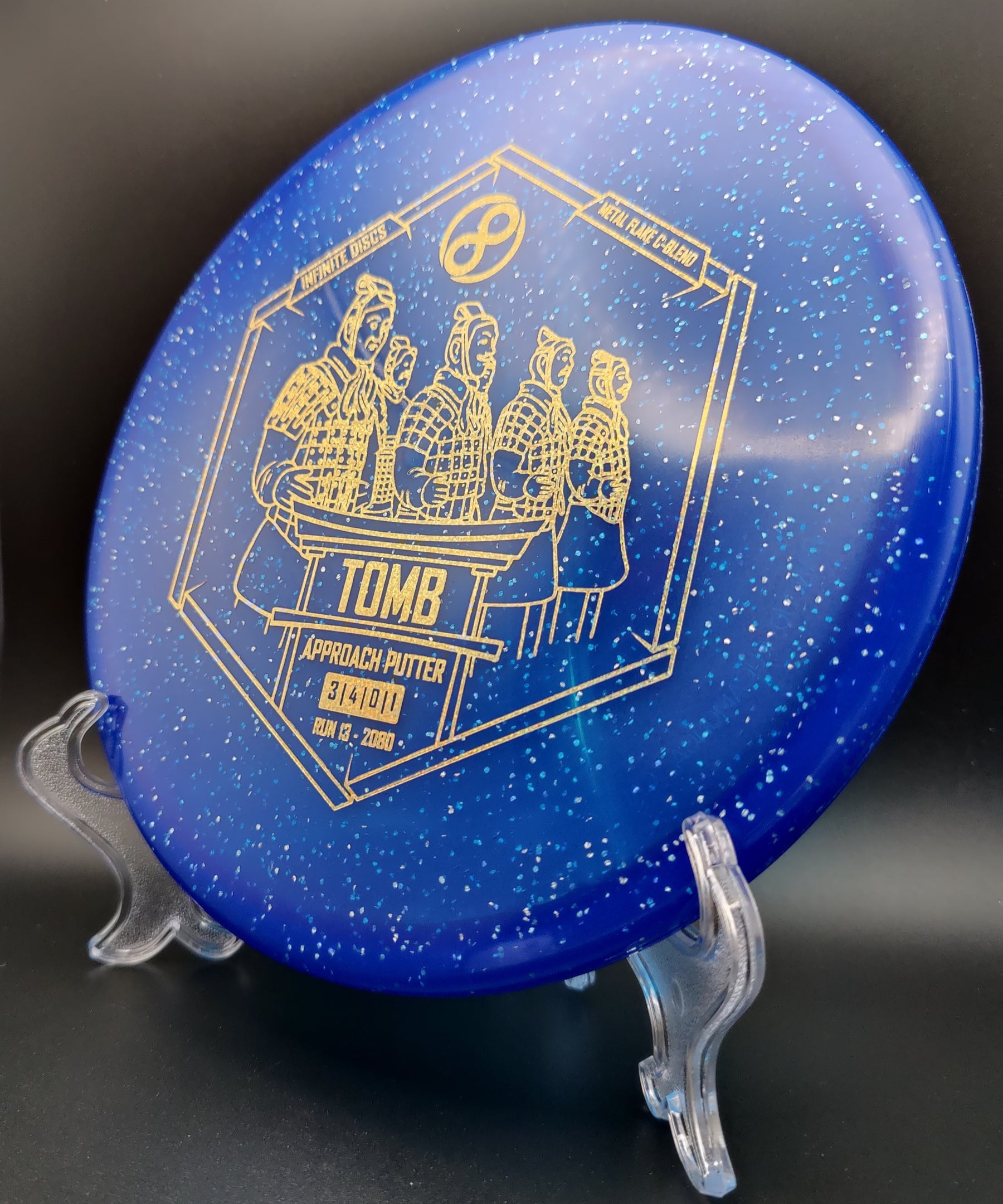 Infinite Discs C-Blend Metal Flake Tomb