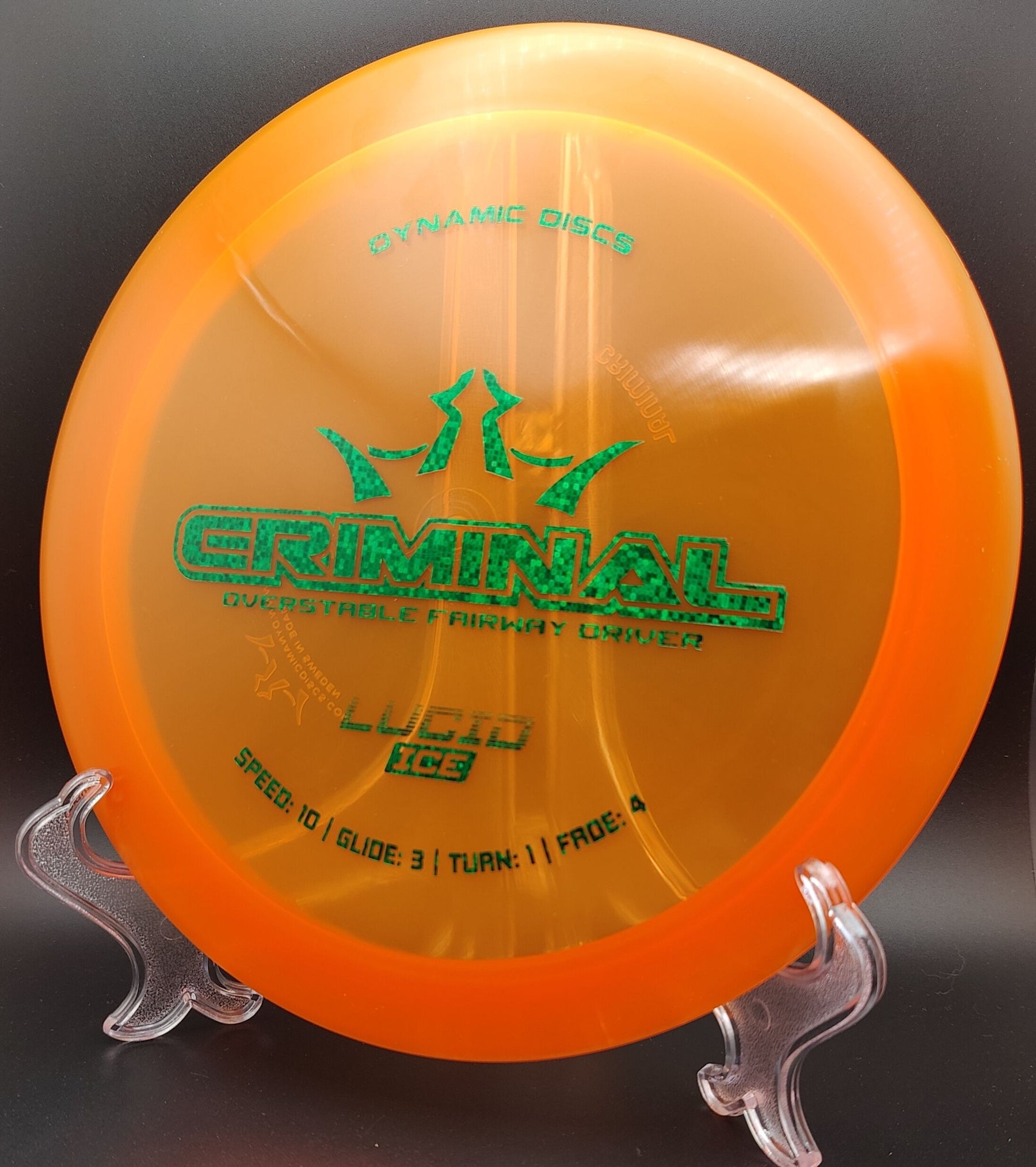 Dynamic Discs Lucid Ice Criminal