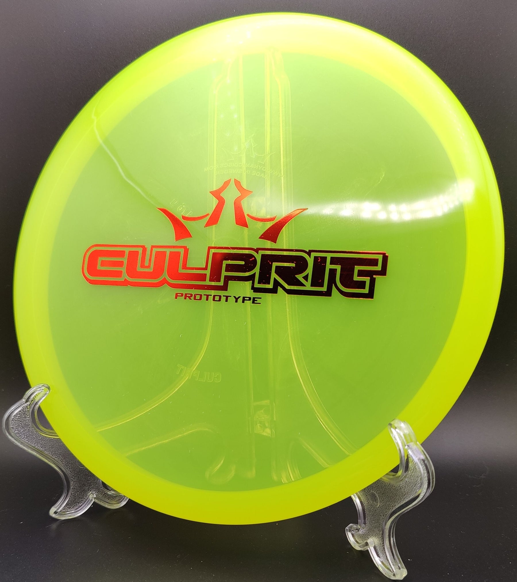 Dynamic Discs Lucid Ice Culprit Prototype