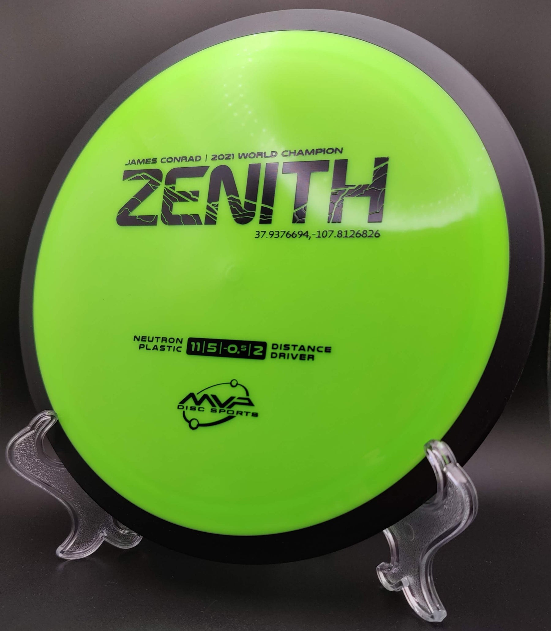 MVP Neutron Zenith - James Conrad 2021 World Champion