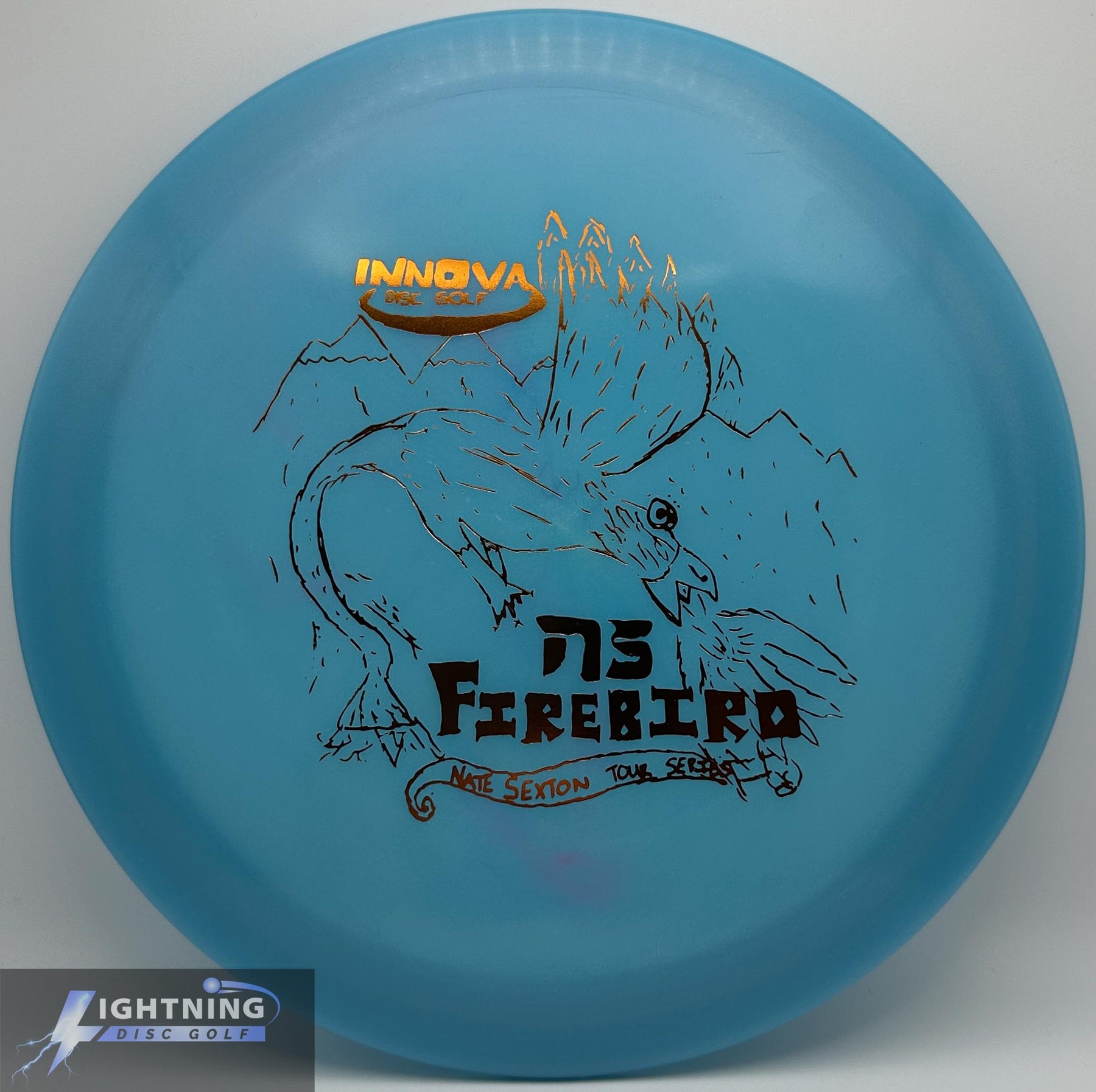 Innova Nate Sexton Firebird April Fool's Glow 2023