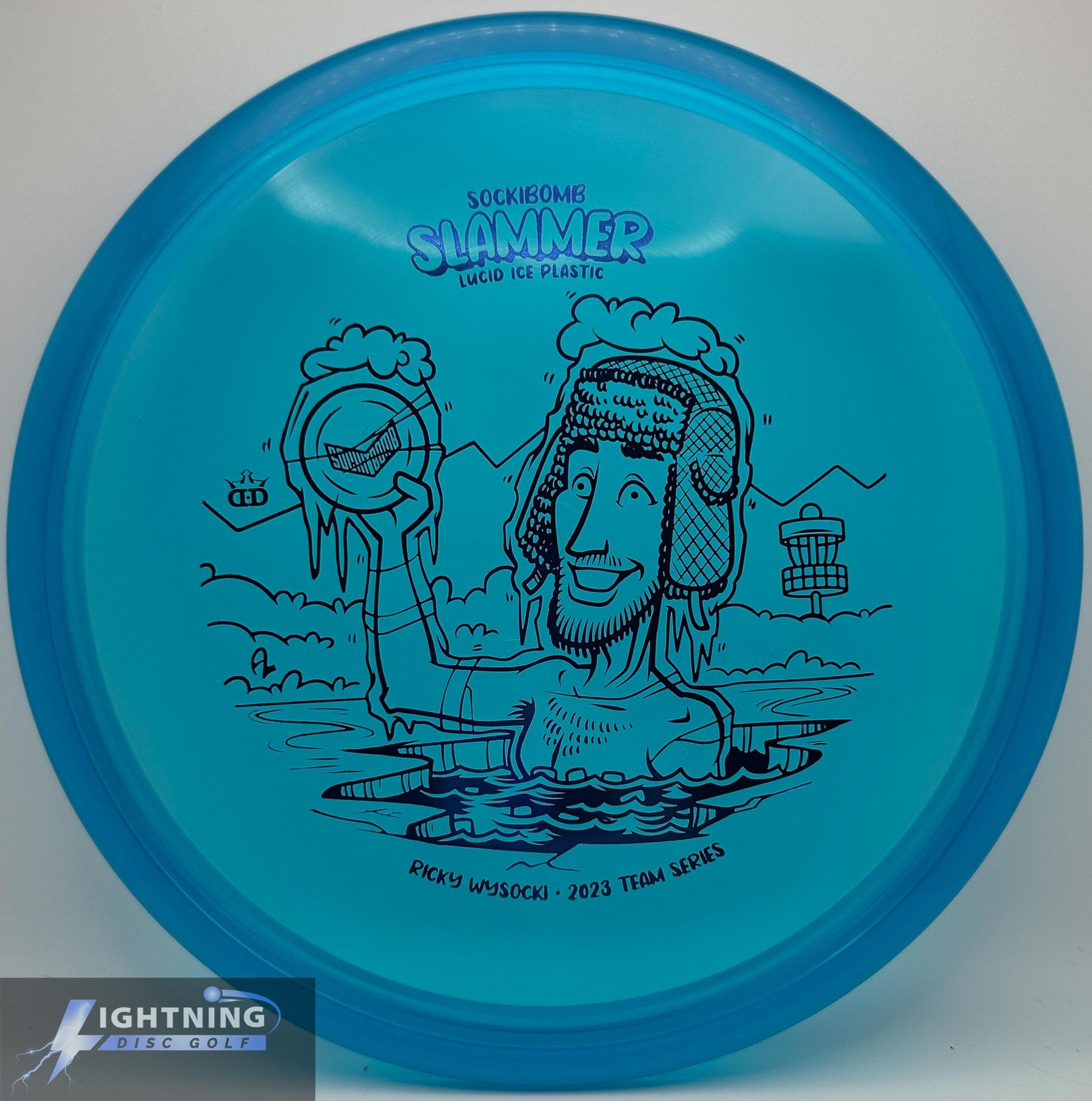 Dynamic Discs Lucid Ice Bath Sockibomb Slammer