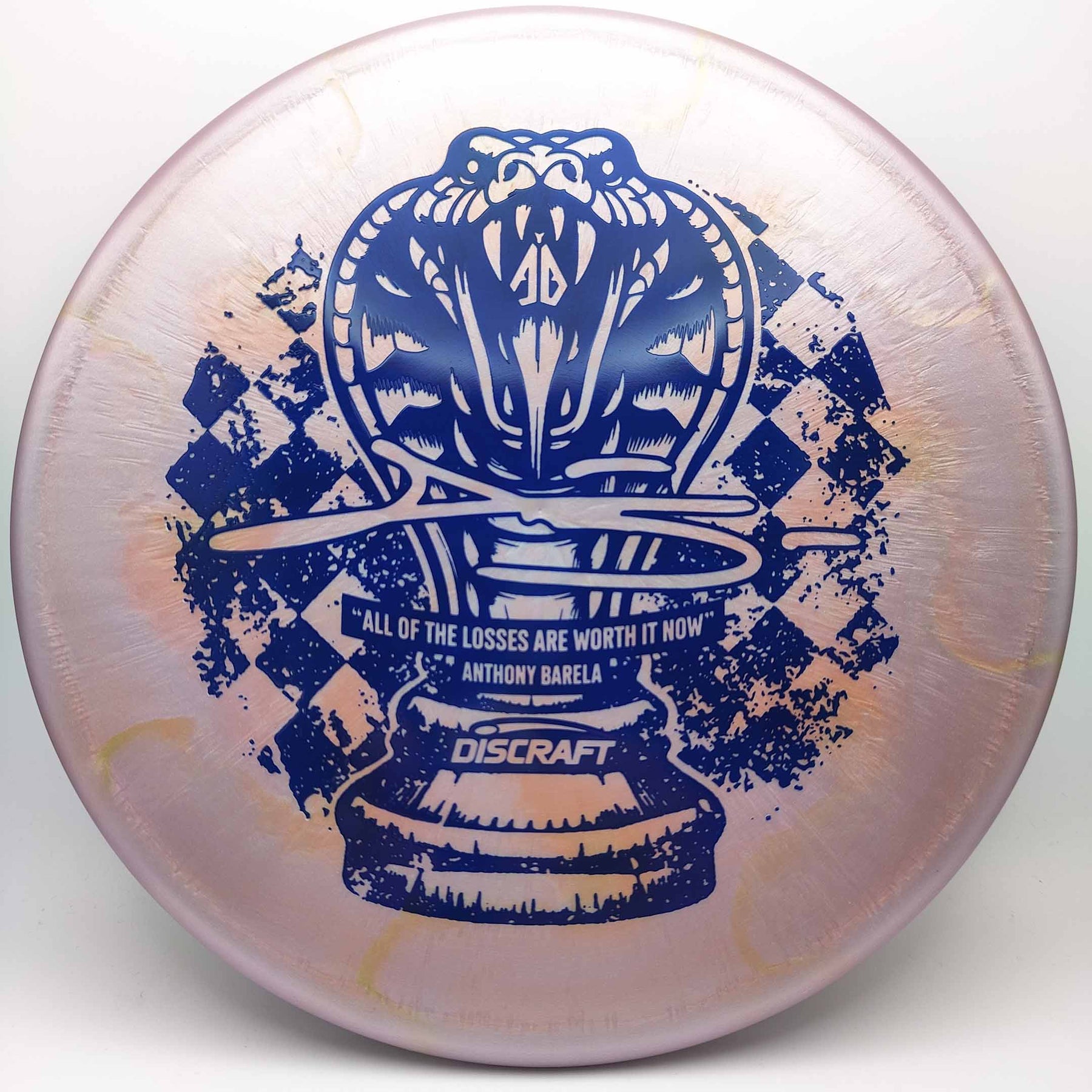 Discraft Zone - Titanium Colorshift Swirl Anthony Barela "Checkmate" 170-174g