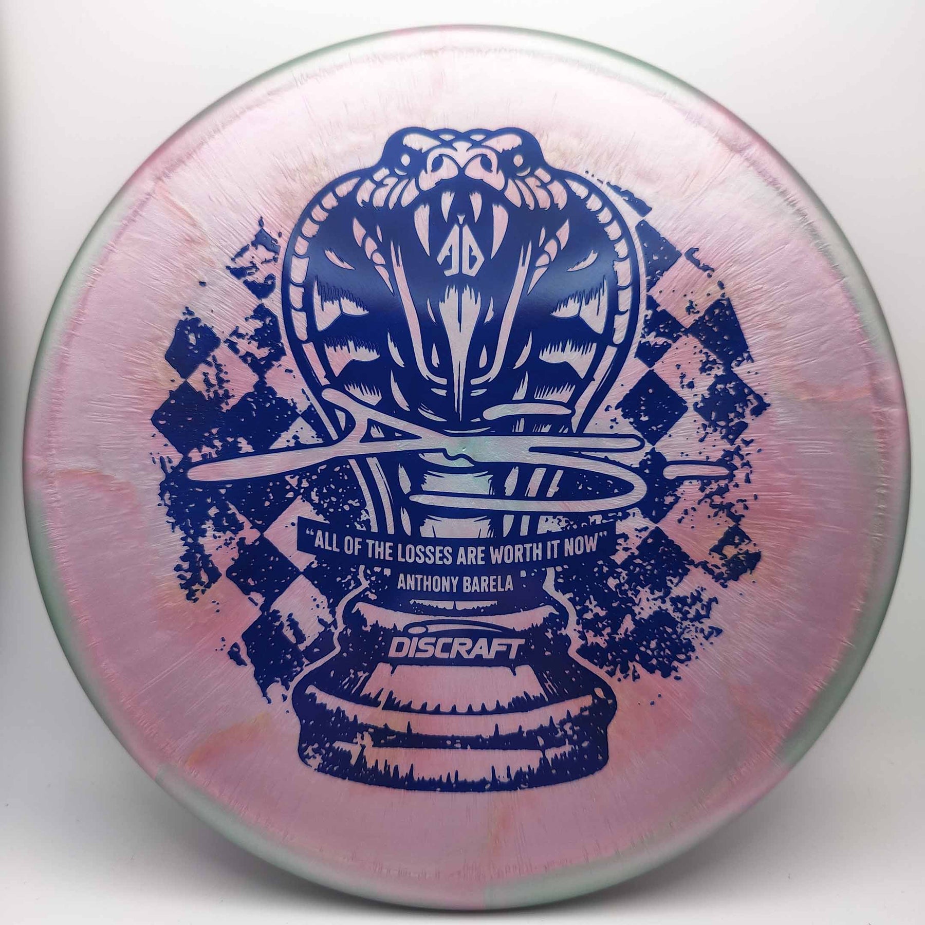 Discraft Zone - Titanium Colorshift Swirl Anthony Barela "Checkmate" 170-174g