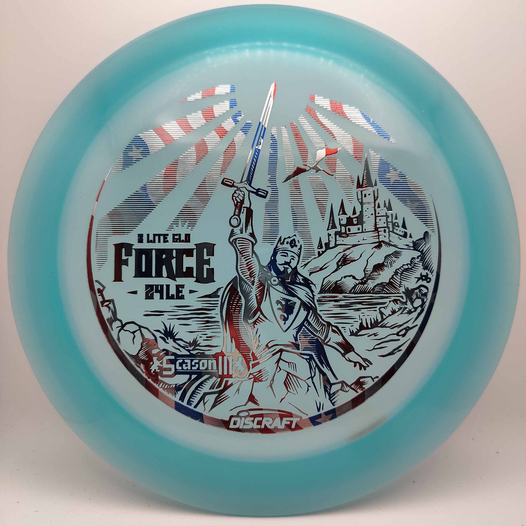 Discraft Force - Z Glo Lite - Ledgestone 2024 Season 3 (160-166g)