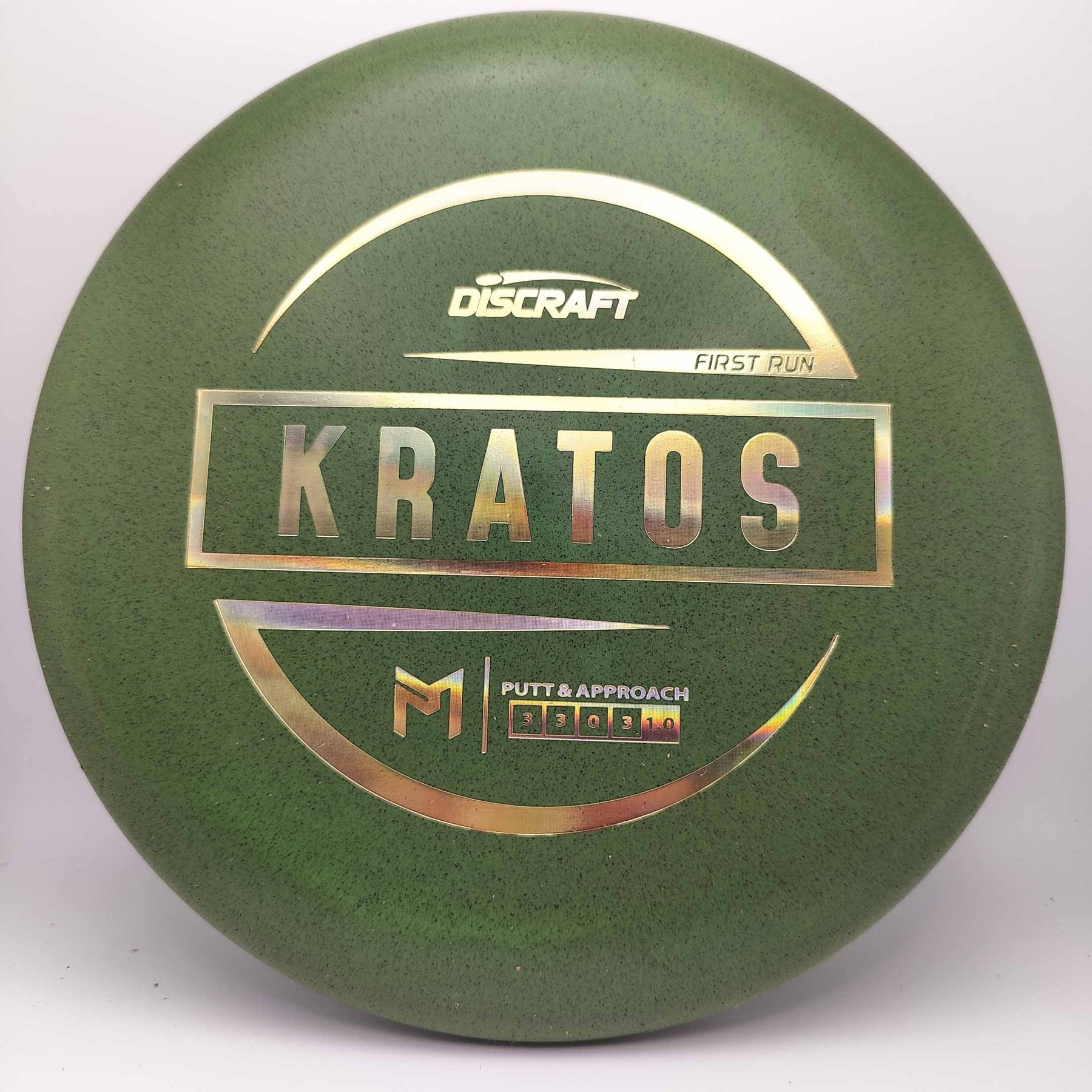 Discraft Kratos First Run Paul McBeth Rubber Blend