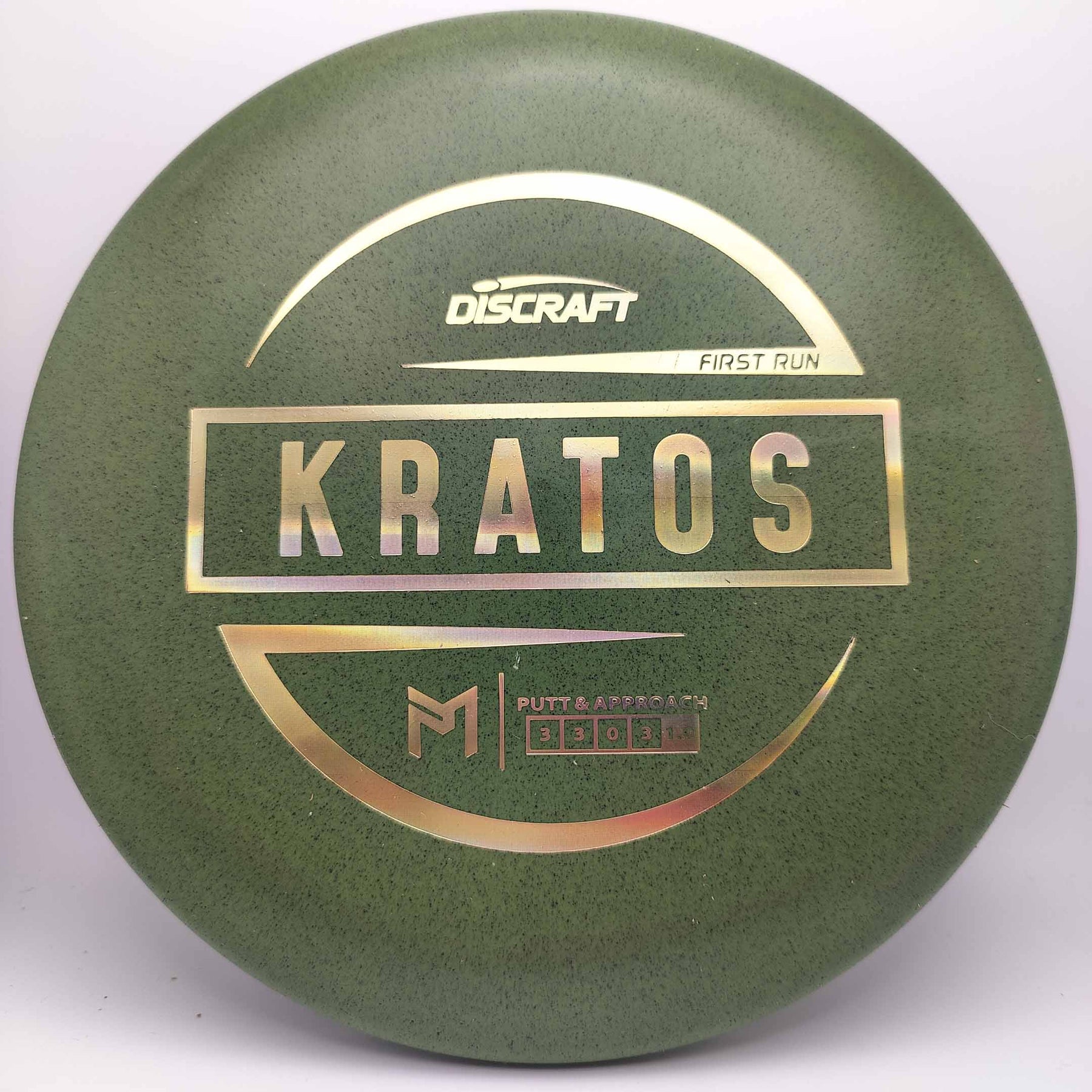 Discraft Kratos First Run Paul McBeth Rubber Blend