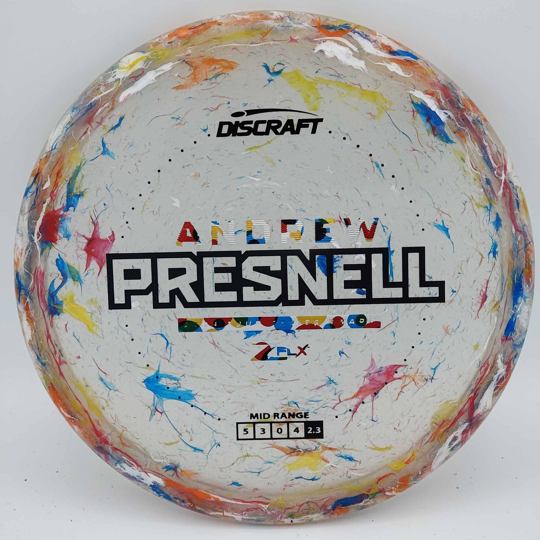 Discraft Swarm - Jawbreaker Z FLX 2024 Tour Series Andrew Presnell 177g+