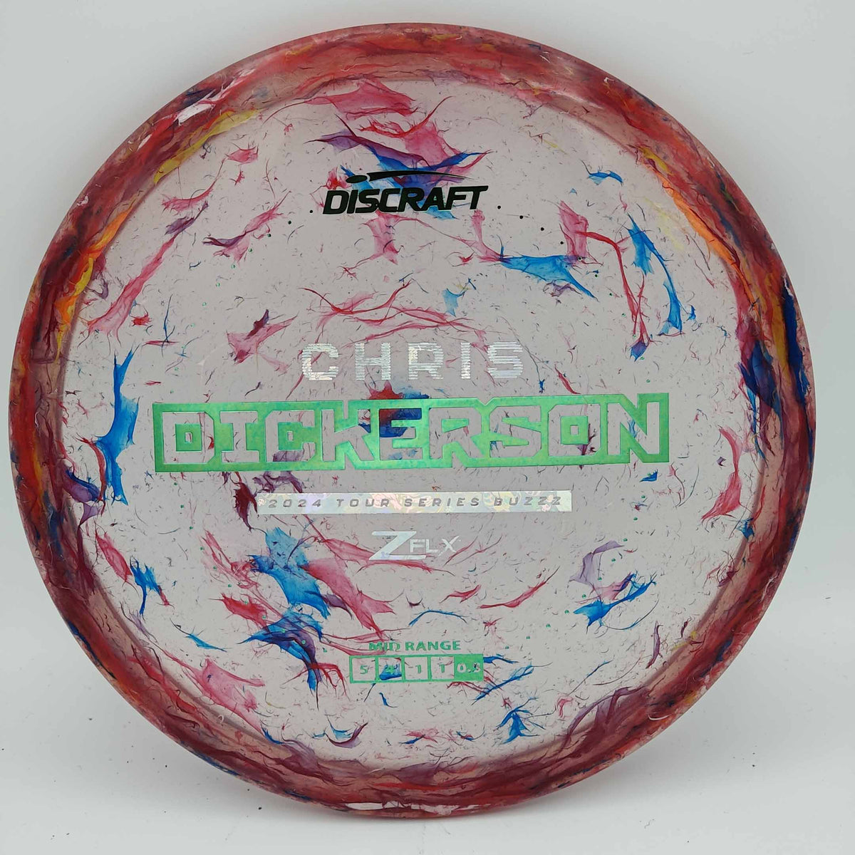 Discraft Buzzz - Jawbreaker Z FLX 2024 Tour Series Chris Dickerson