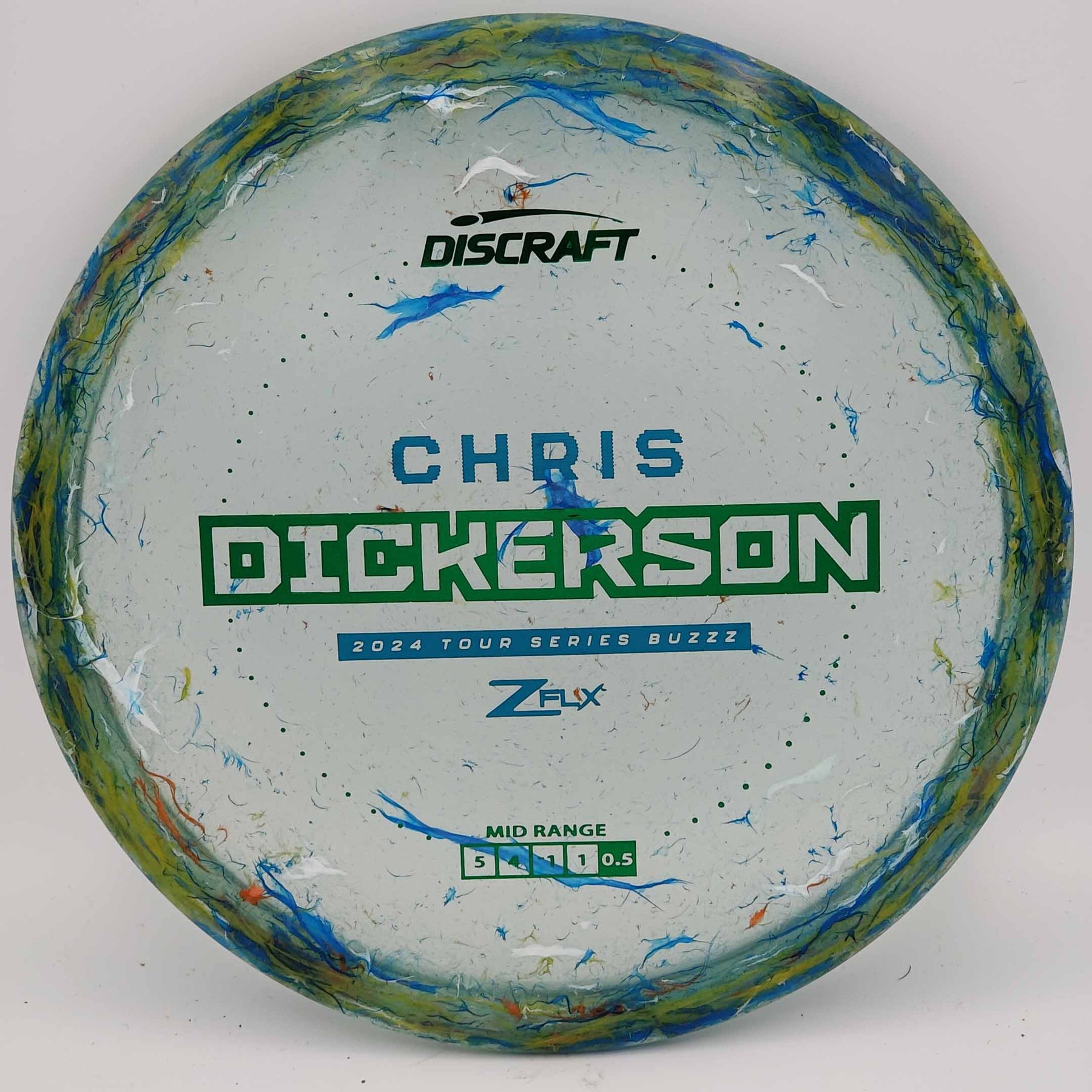 Discraft Buzzz - Jawbreaker Z FLX 2024 Tour Series Chris Dickerson