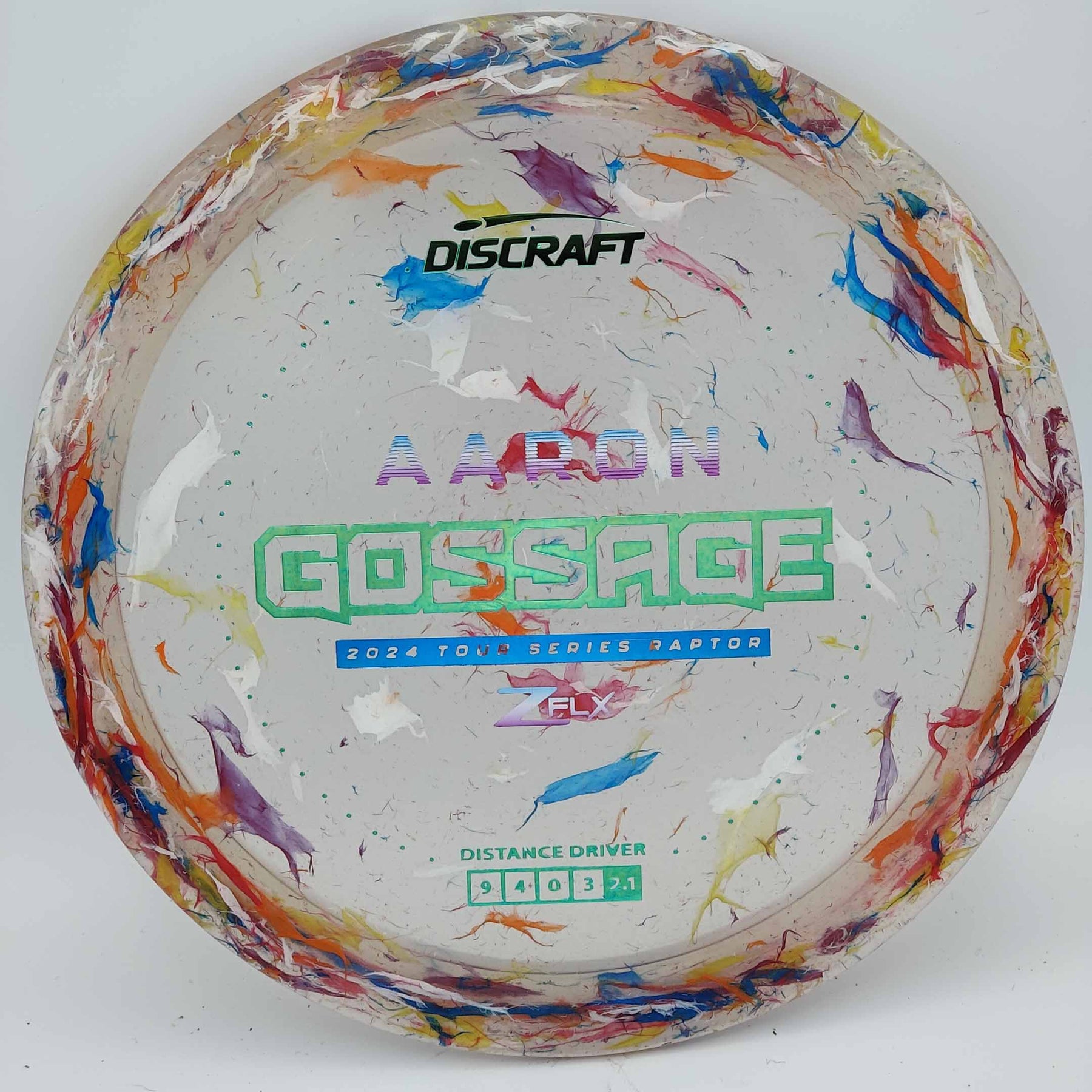 Discraft Raptor - Jawbreaker Z FLX Aaron Gossage Tour Series 2024