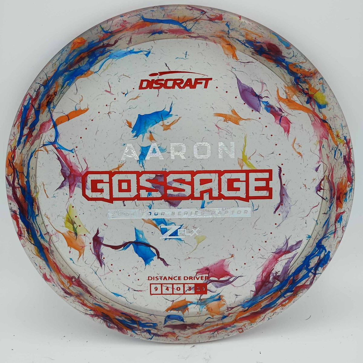 Discraft Raptor - Jawbreaker Z FLX Aaron Gossage Tour Series 2024