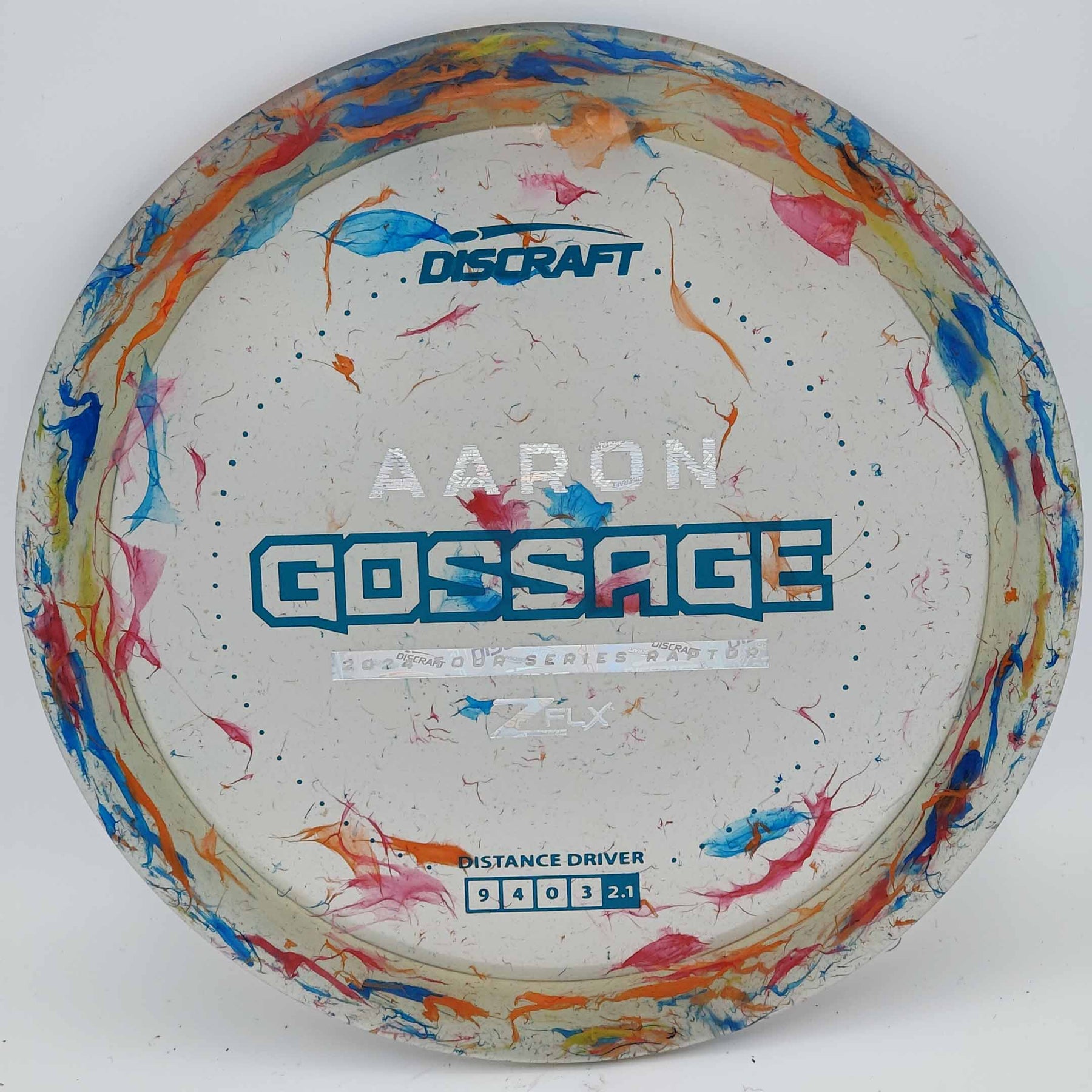 Discraft Raptor - Jawbreaker Z FLX Aaron Gossage Tour Series 2024