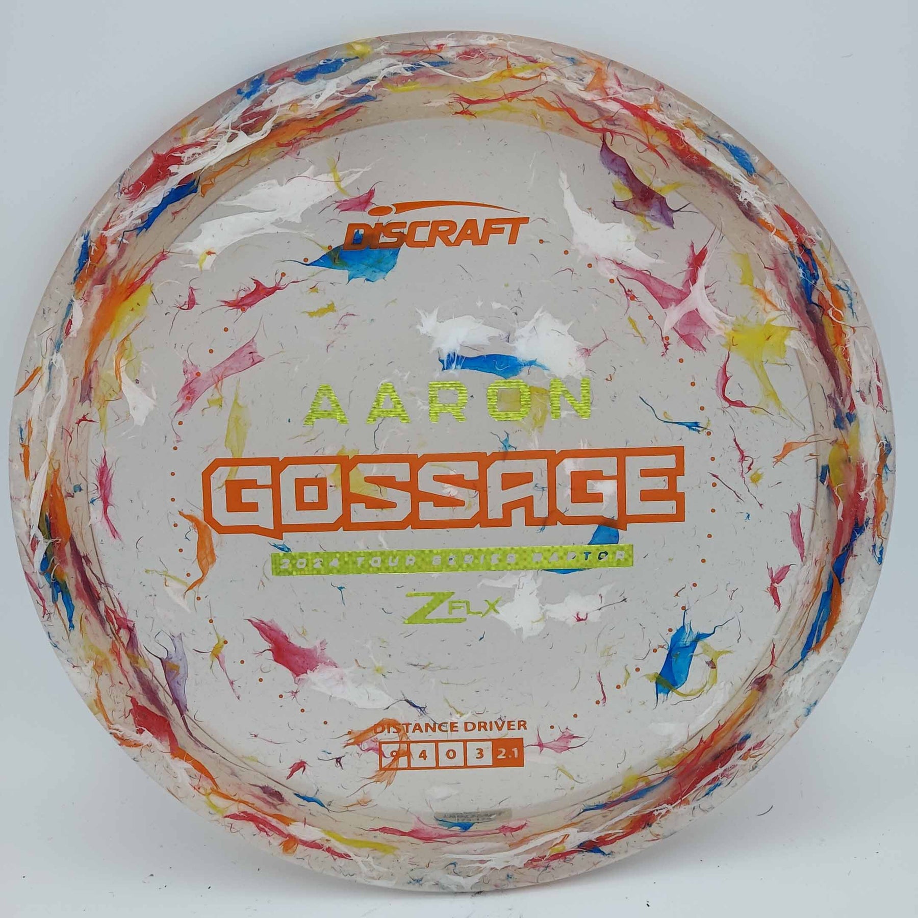 Discraft Raptor - Jawbreaker Z FLX Aaron Gossage Tour Series 2024