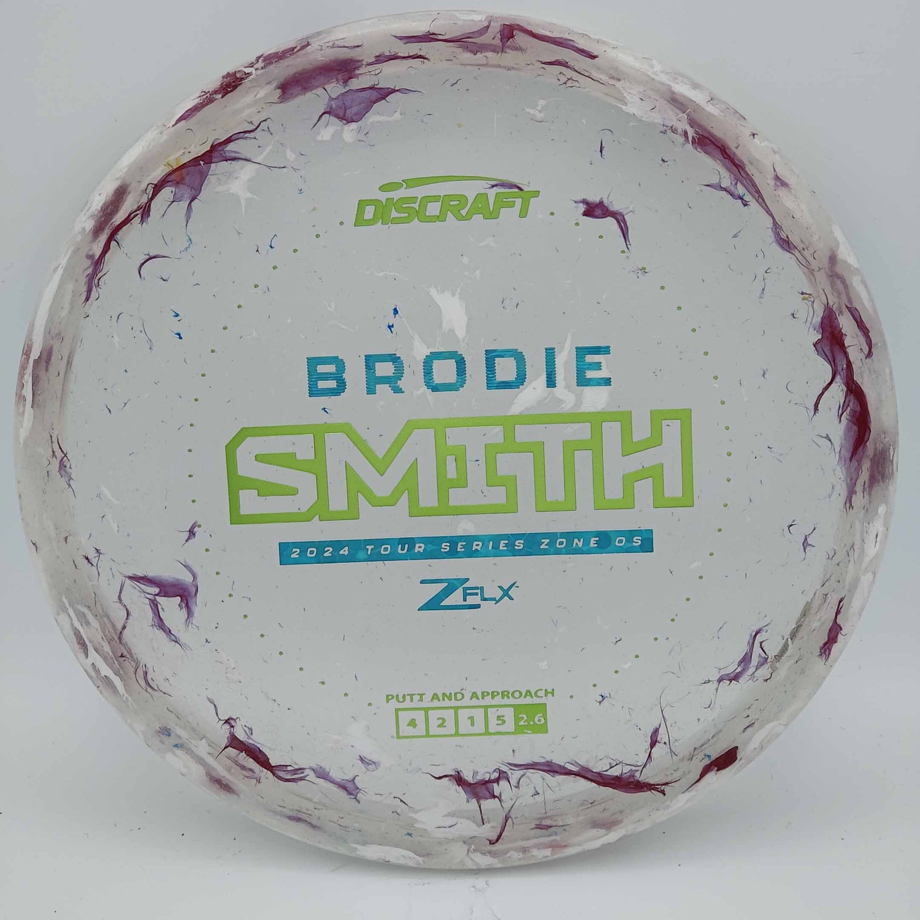 Discraft Zone OS - Jawbreaker Z FLX 2024 Tour Series Brodie Smith
