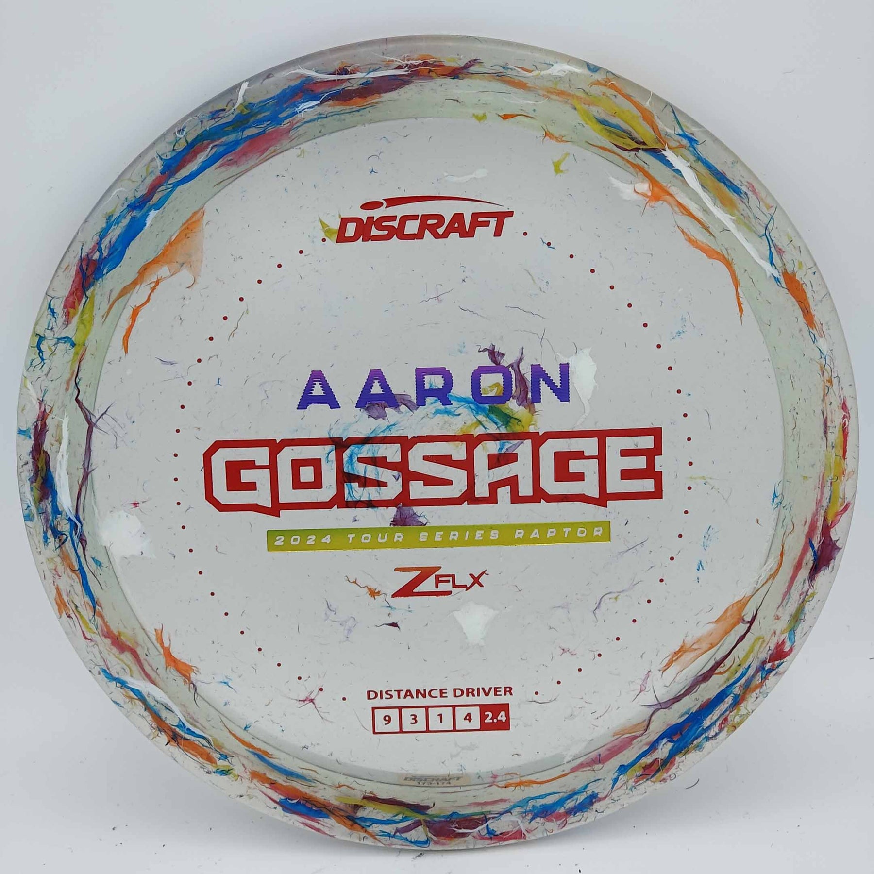 Discraft Raptor - Jawbreaker Z FLX Aaron Gossage Tour Series 2024