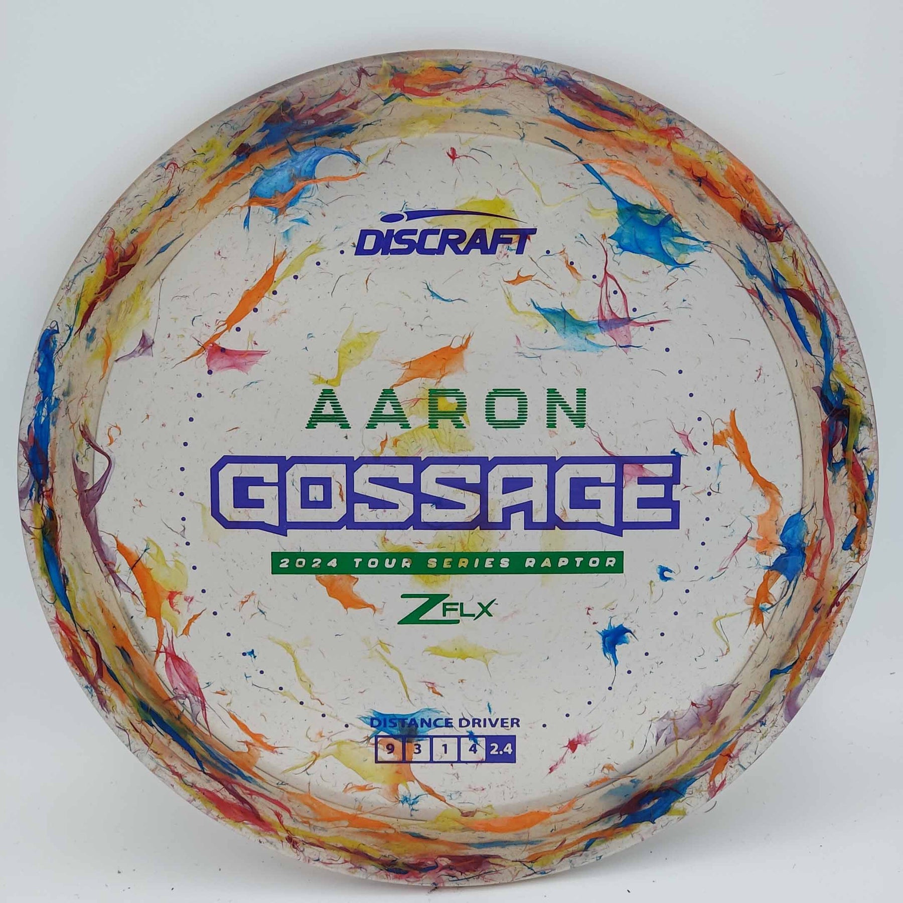 Discraft Raptor - Jawbreaker Z FLX Aaron Gossage Tour Series 2024