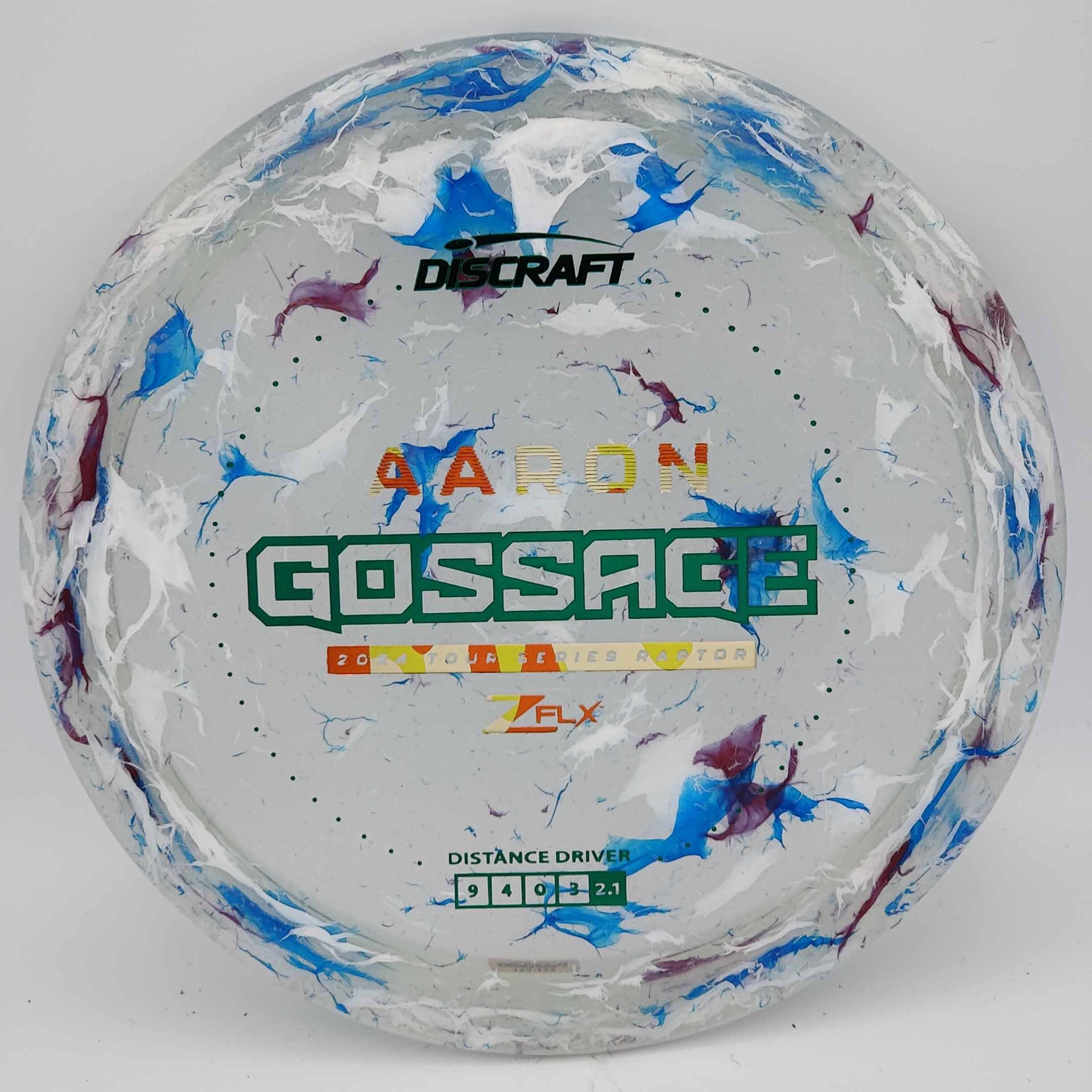 Discraft Raptor - Jawbreaker Z FLX Aaron Gossage Tour Series 2024