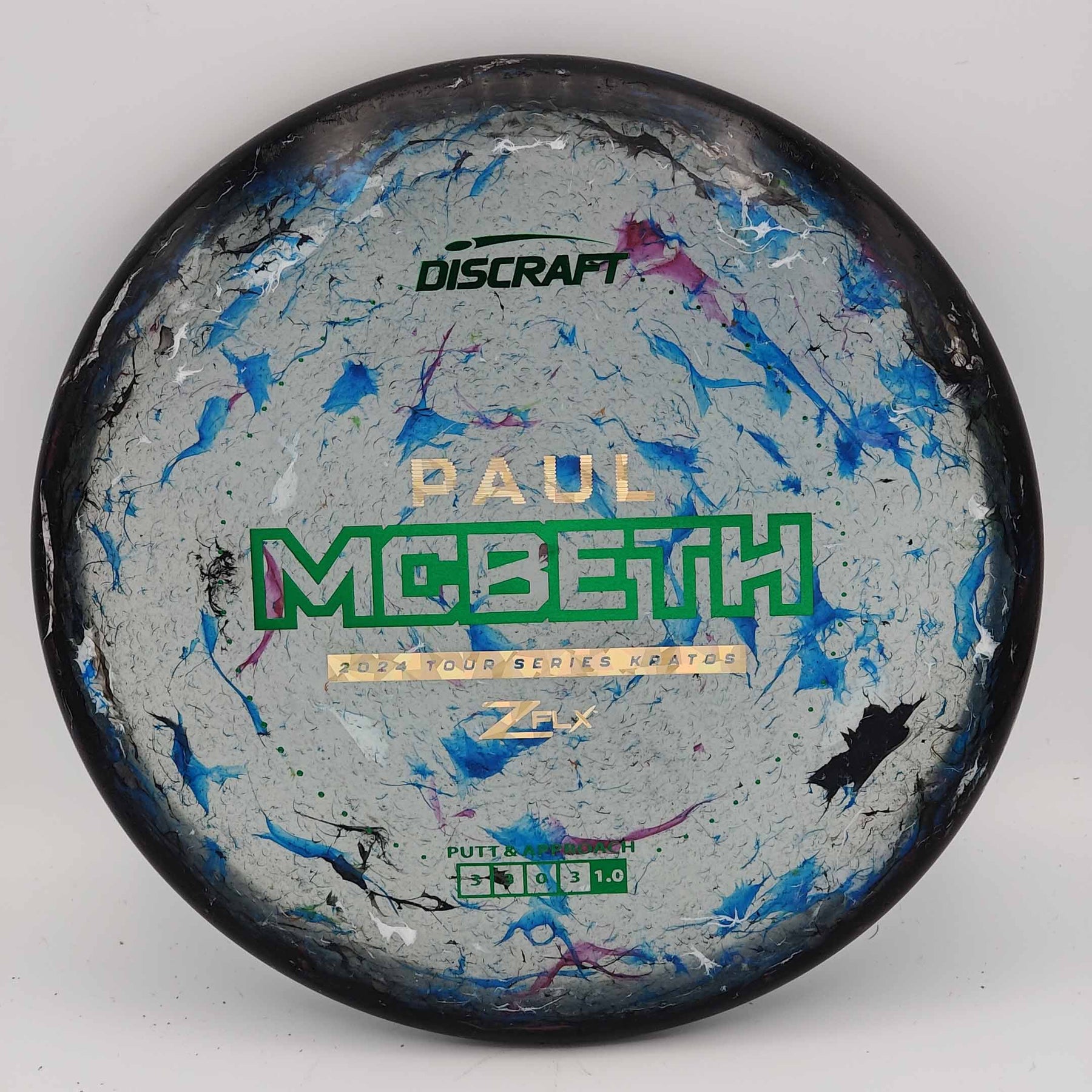 Discraft Kratos 2024 Tour Series Paul McBeth Jawbreaker Z FLX