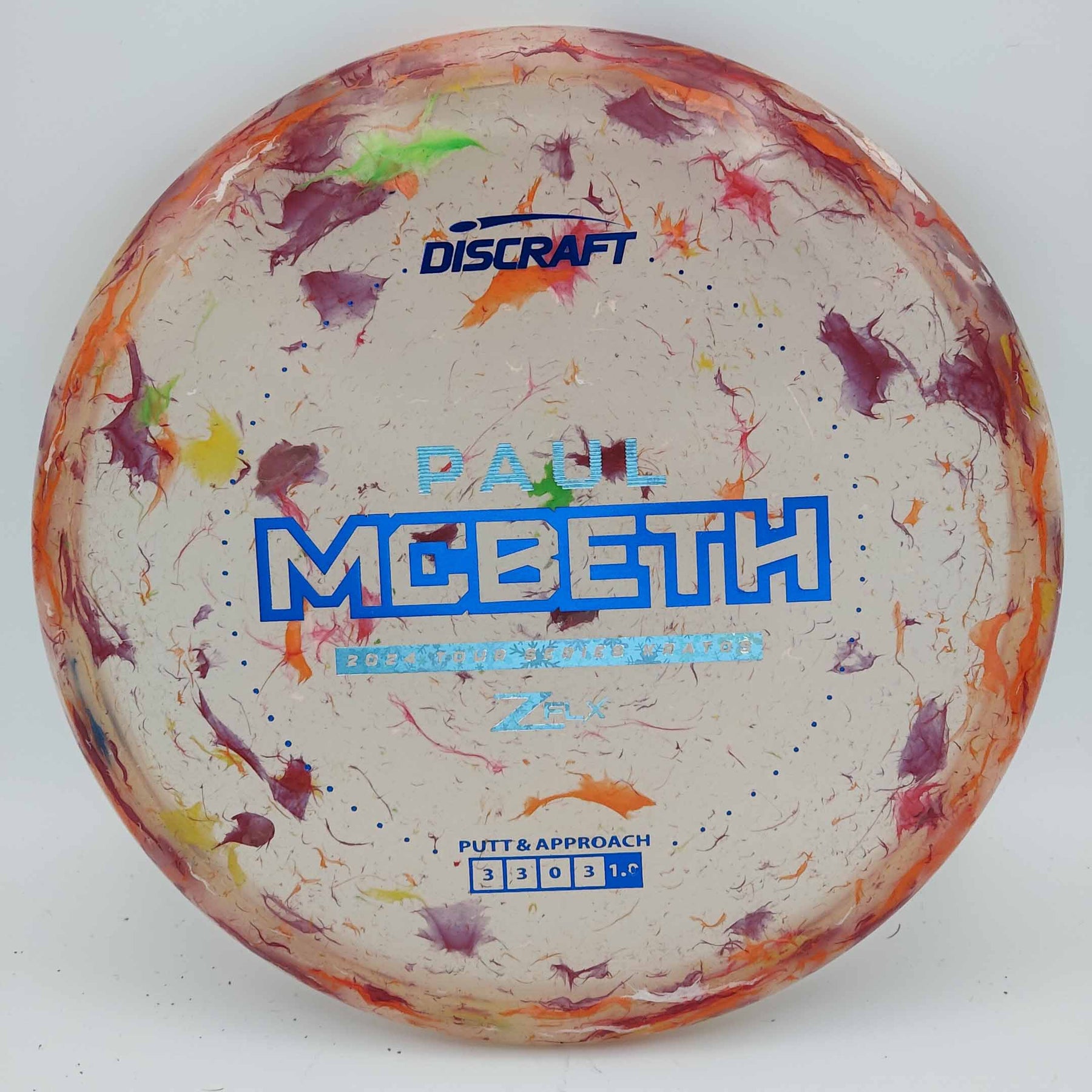 Discraft Kratos 2024 Tour Series Paul McBeth Jawbreaker Z FLX