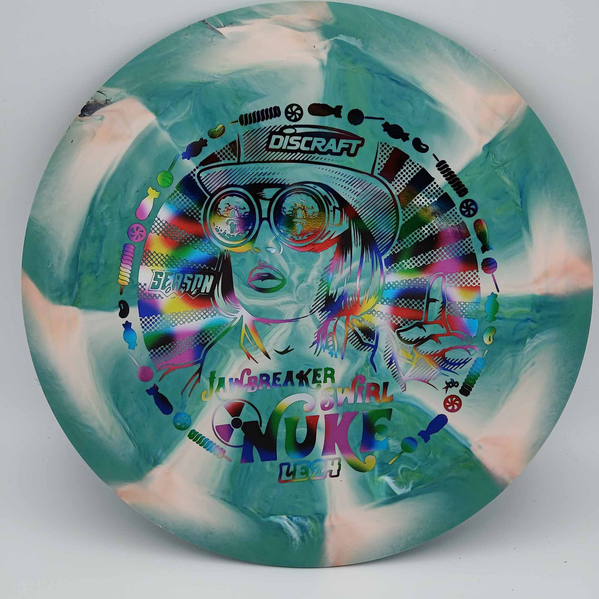 Discraft Nuke - Jawbreaker Swirl Ledgestone 2024 170-174g