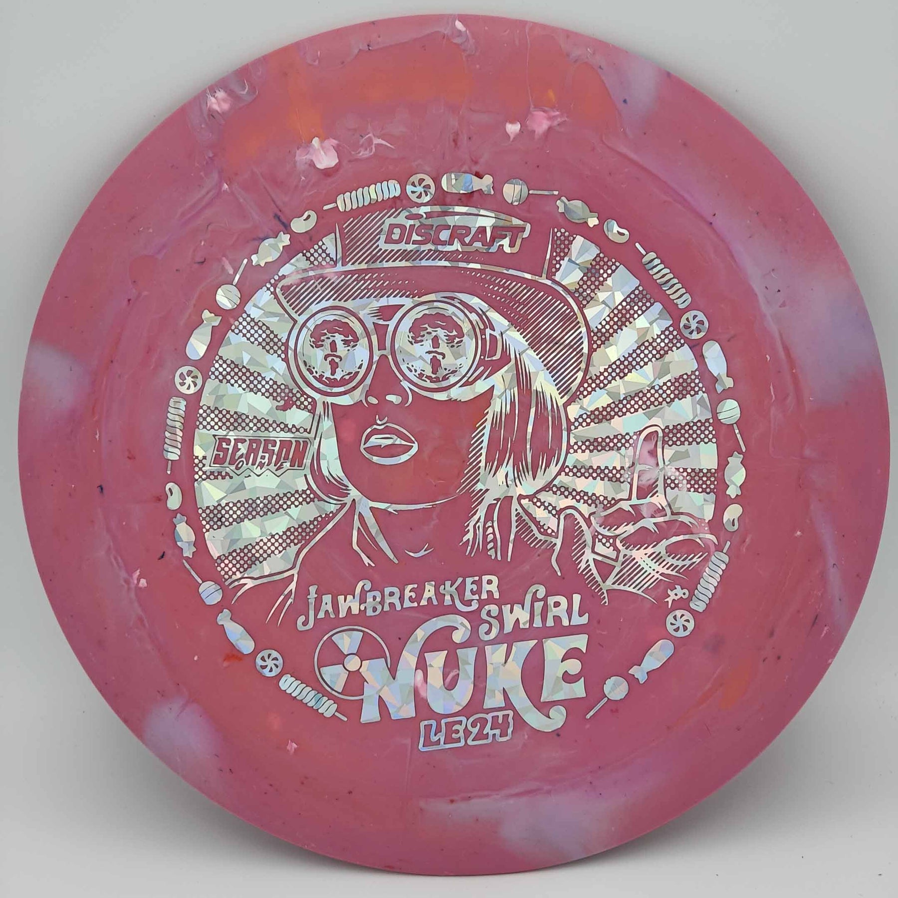 Discraft Nuke - Jawbreaker Swirl Ledgestone 2024 170-174g