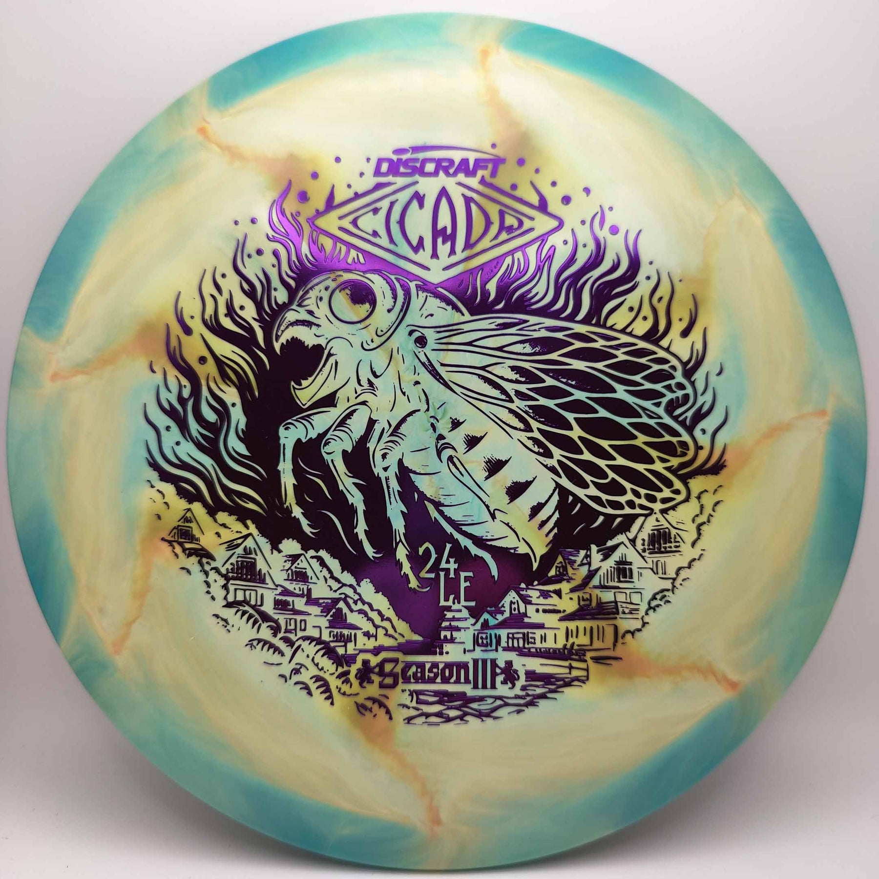 Discraft Cicada - ESP Swirl Ledgestone 2024 Season 3