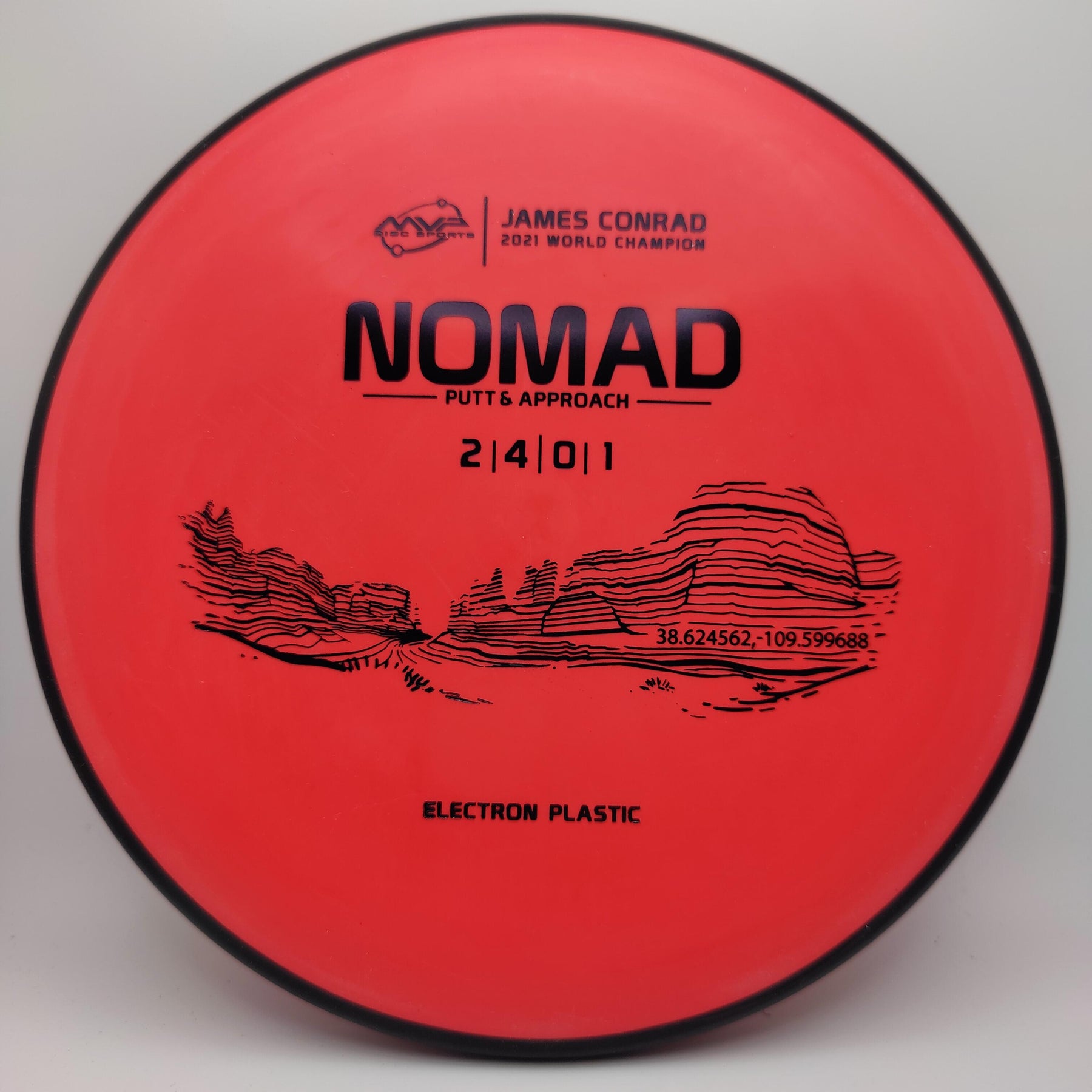 MVP Nomad - Electron Medium - James Conrad 2021 World Champion (170-175g)