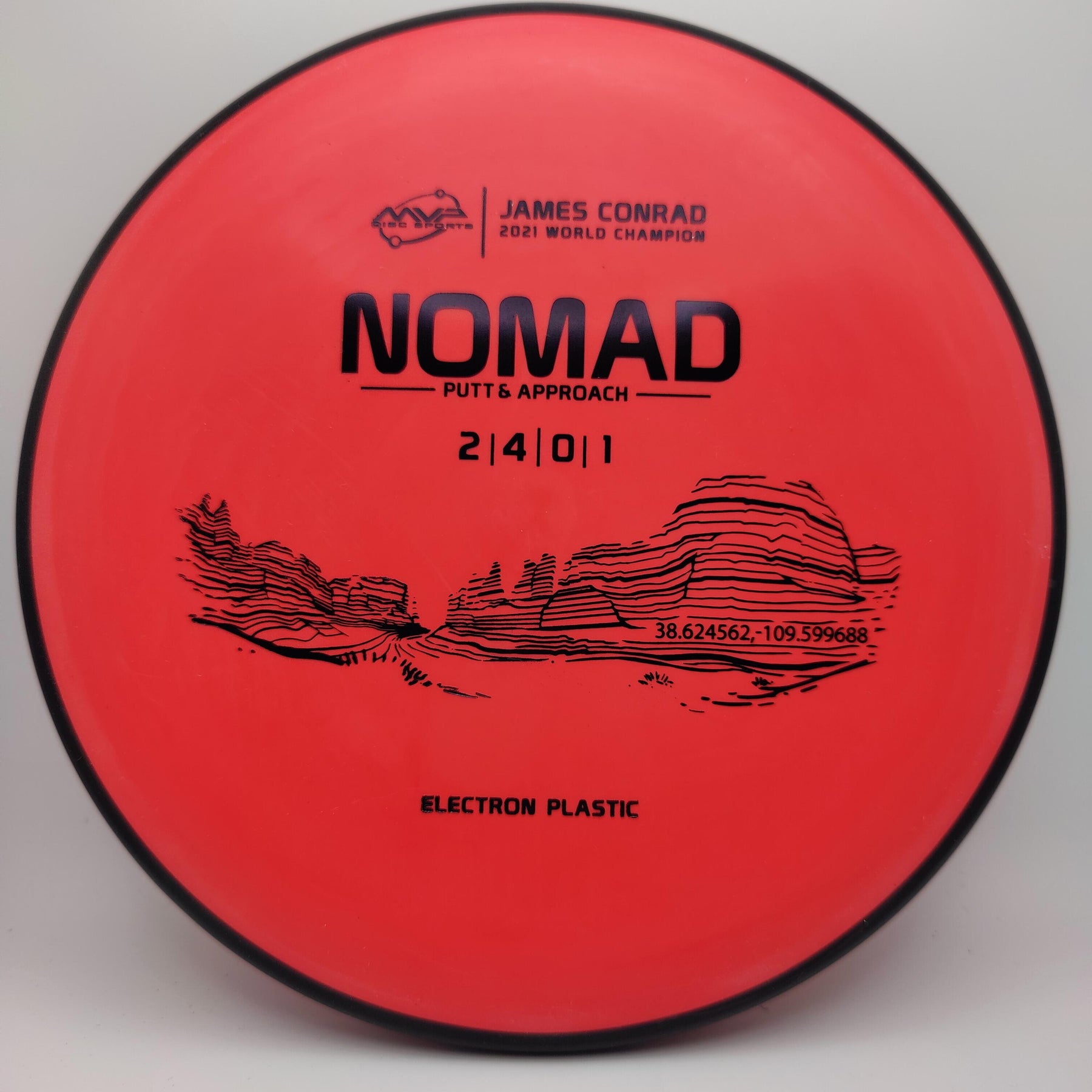 MVP Nomad - Electron Medium - James Conrad 2021 World Champion (170-175g)