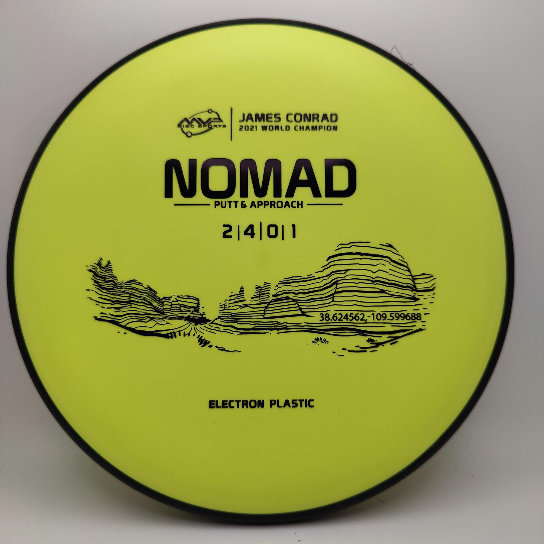 MVP Nomad - Electron Medium - James Conrad 2021 World Champion (170-175g)