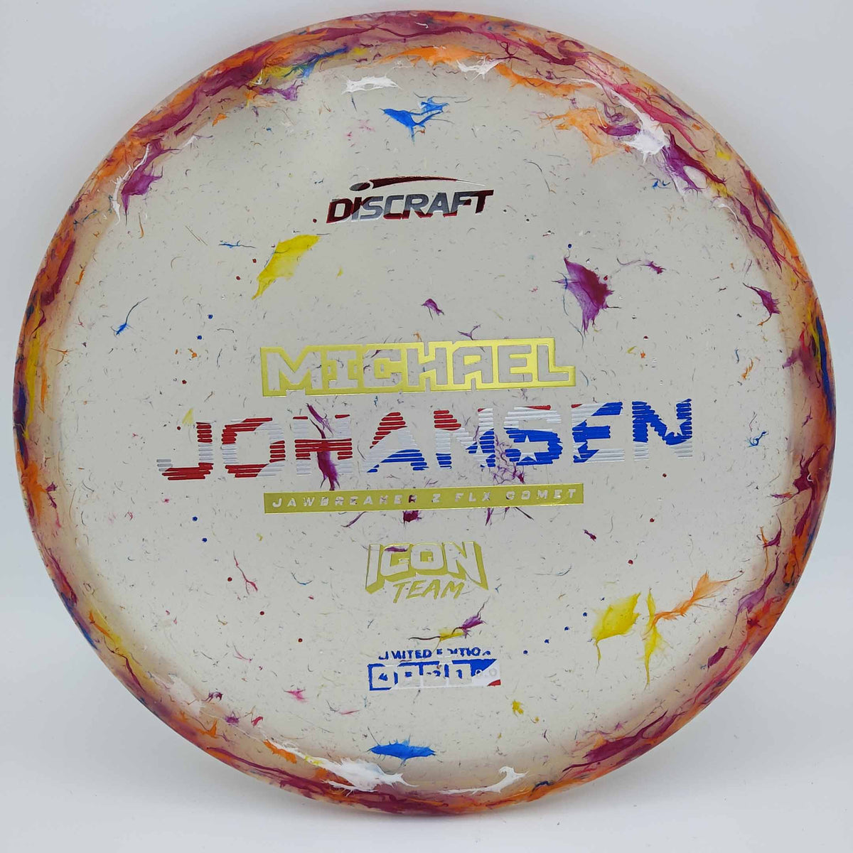 Discraft Comet- Michael Johansen Jawbreaker Z FLX 2024 Icon Series