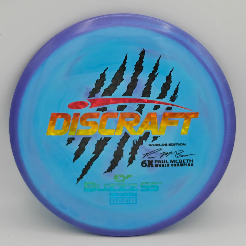 Discraft Worlds Edition Paul McBeth 6-Claw ESP Buzzz SS