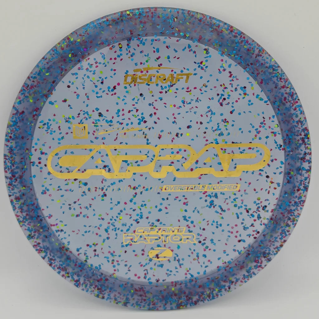 Discraft Z Confetti Captain's Raptor 2026