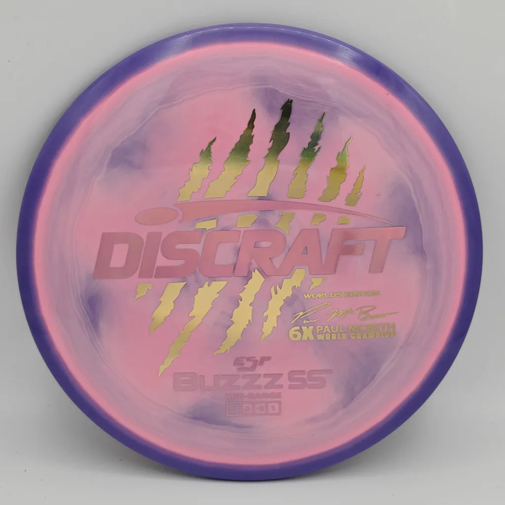 Discraft Worlds Edition Paul McBeth 6-Claw ESP Buzzz SS
