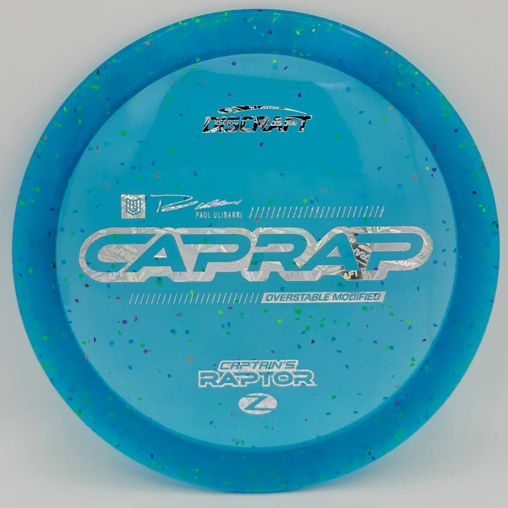 Discraft Z Confetti Captain's Raptor 2026