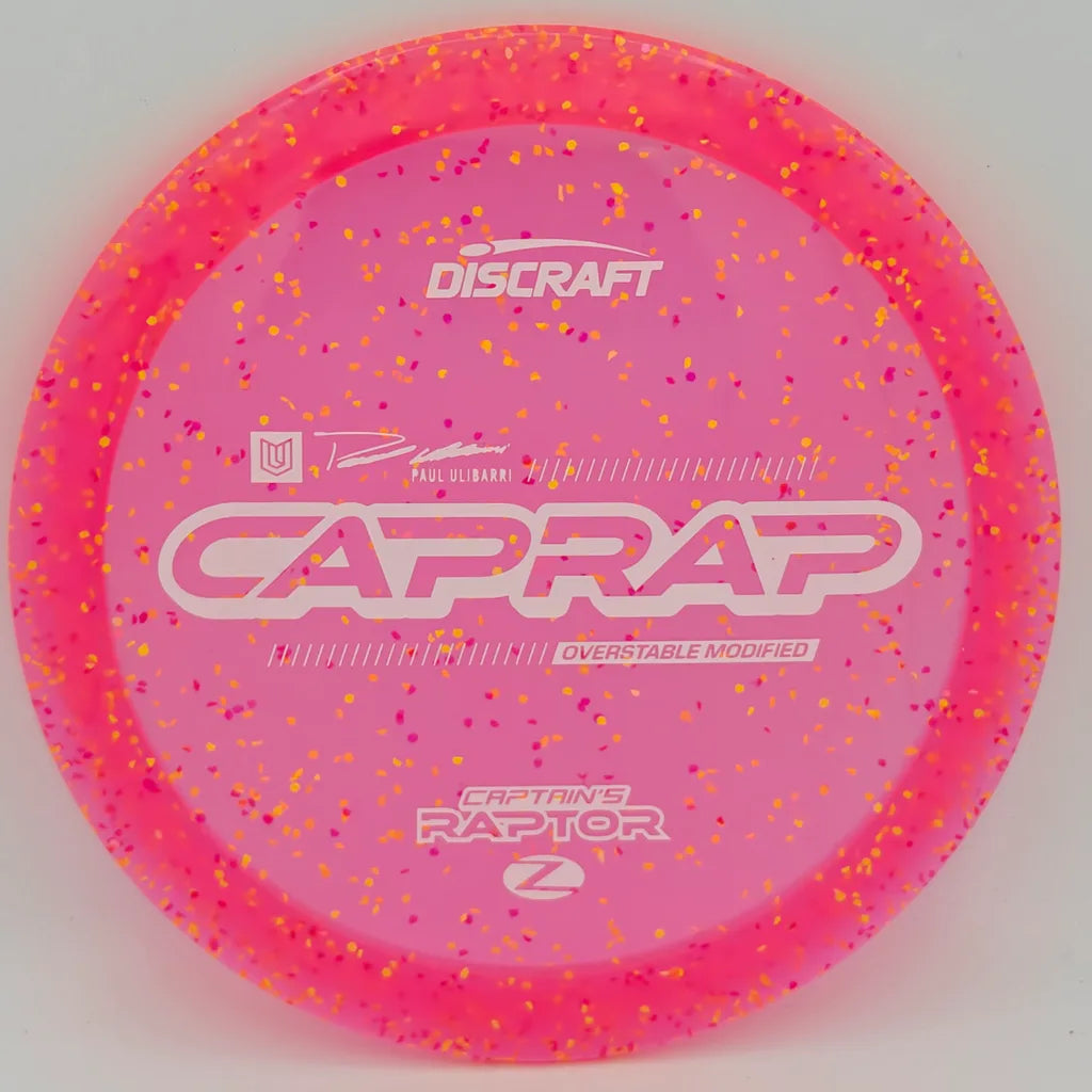 Discraft Z Confetti Captain's Raptor 2026