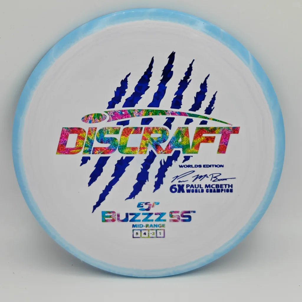 Discraft Worlds Edition Paul McBeth 6-Claw ESP Buzzz SS