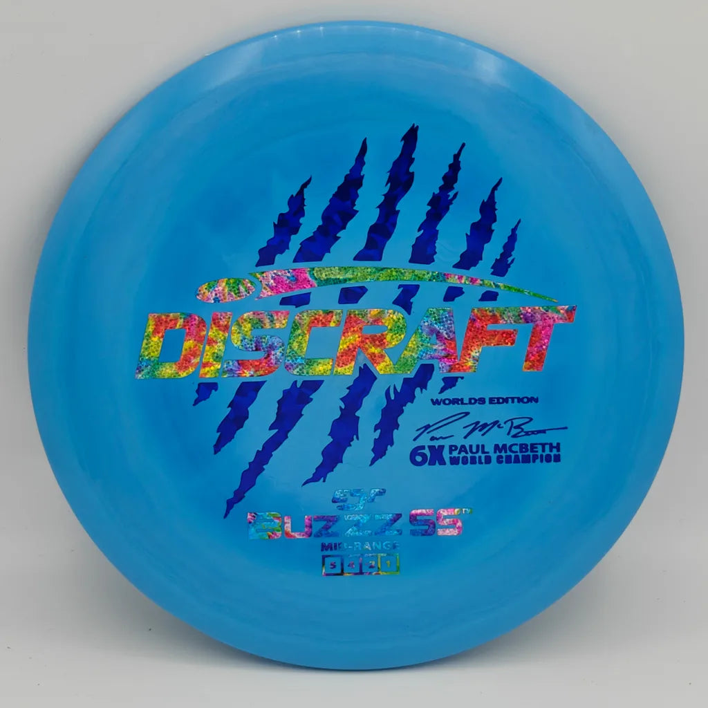 Discraft Worlds Edition Paul McBeth 6-Claw ESP Buzzz SS
